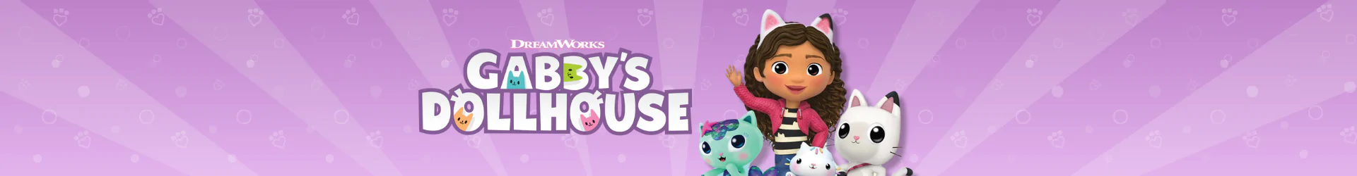 Gabbys Dollhouse produse banner