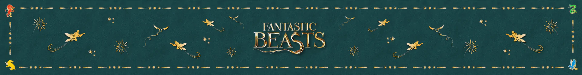 Fantastic Beasts and Where to Find Them produse banner