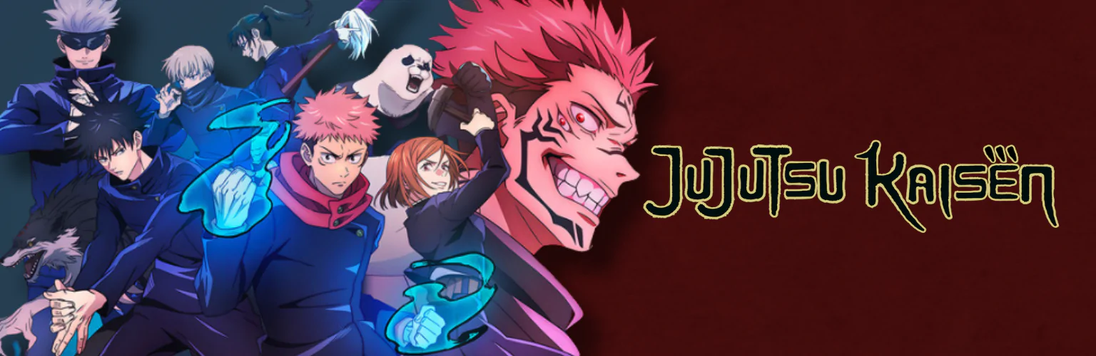 Jujutsu Kaisen produse banner mobil