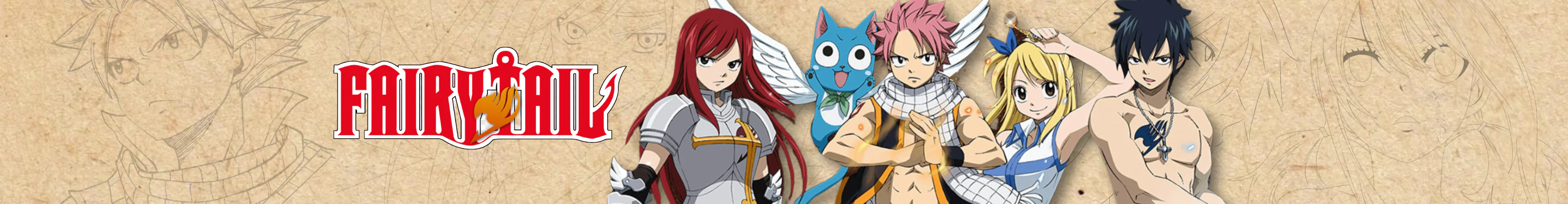 Fairy Tail figurine banner