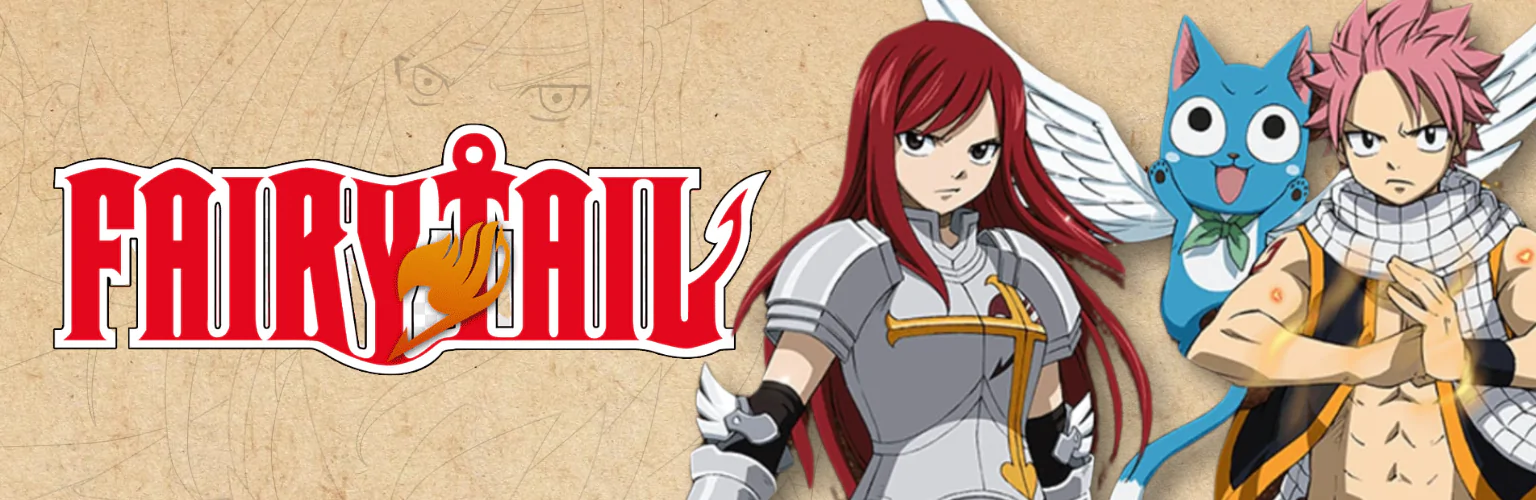 Fairy Tail figurine banner mobil