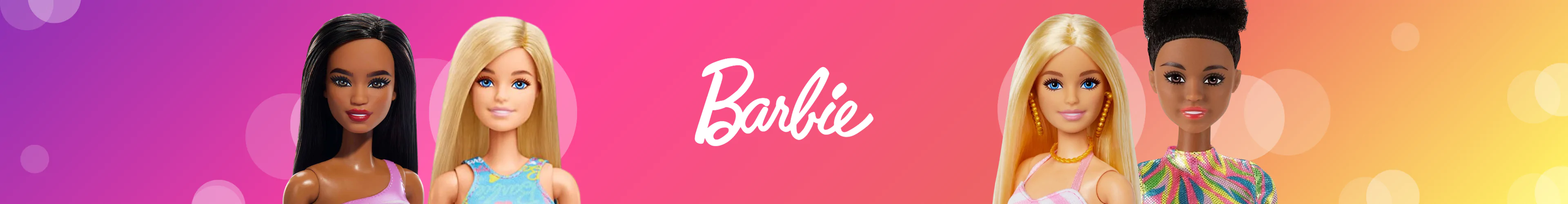 Barbie puzzle banner