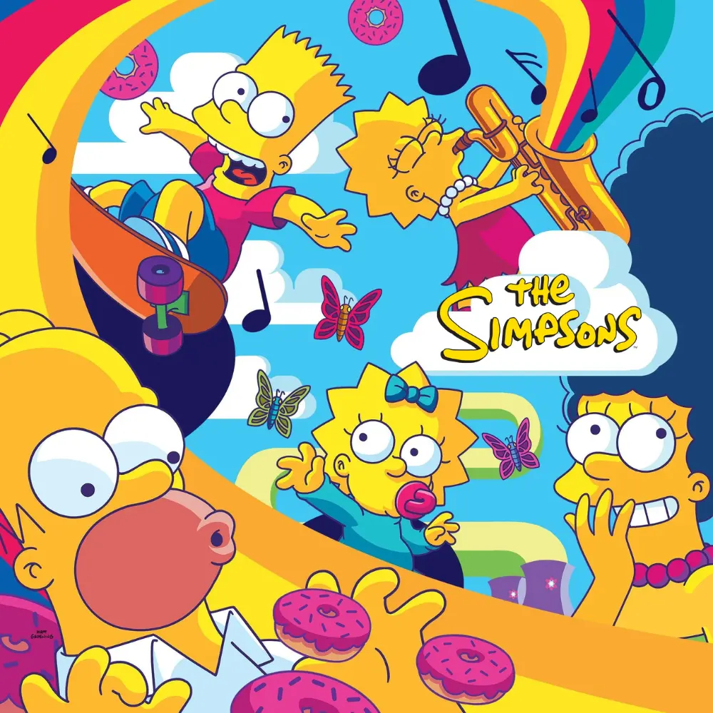 The Simpsons produse banner