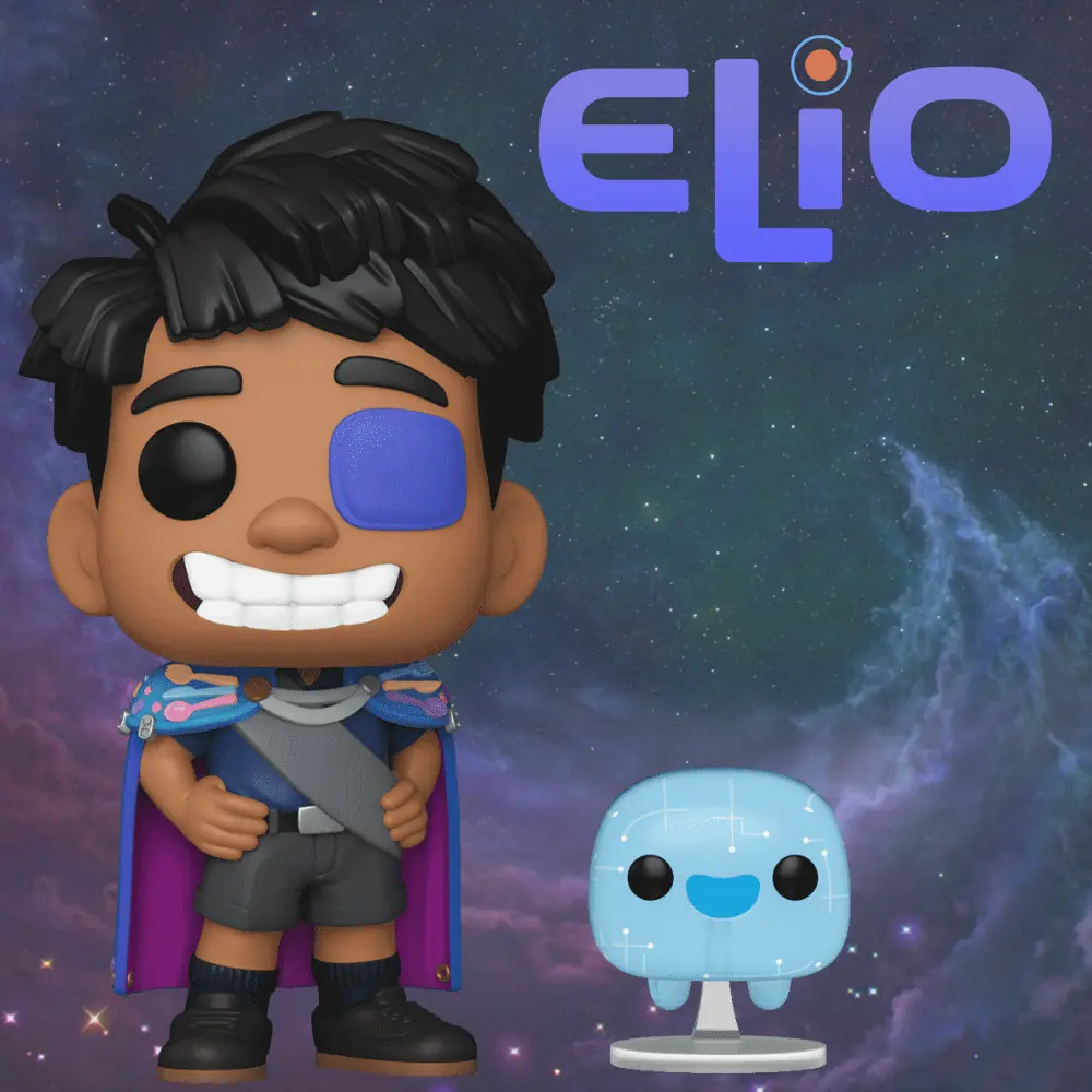 Elio Funko POP & Buddy! Animation Vinyl Figure Elio w/Buddy 9 cm figurină de vinil banner