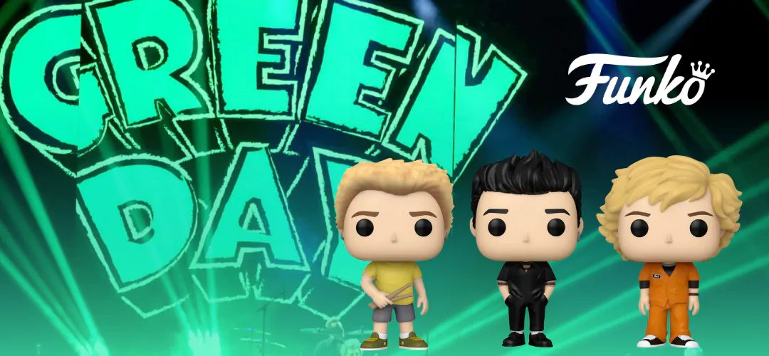 Noile figurine Green Day Funko Pop! au sosit! banner