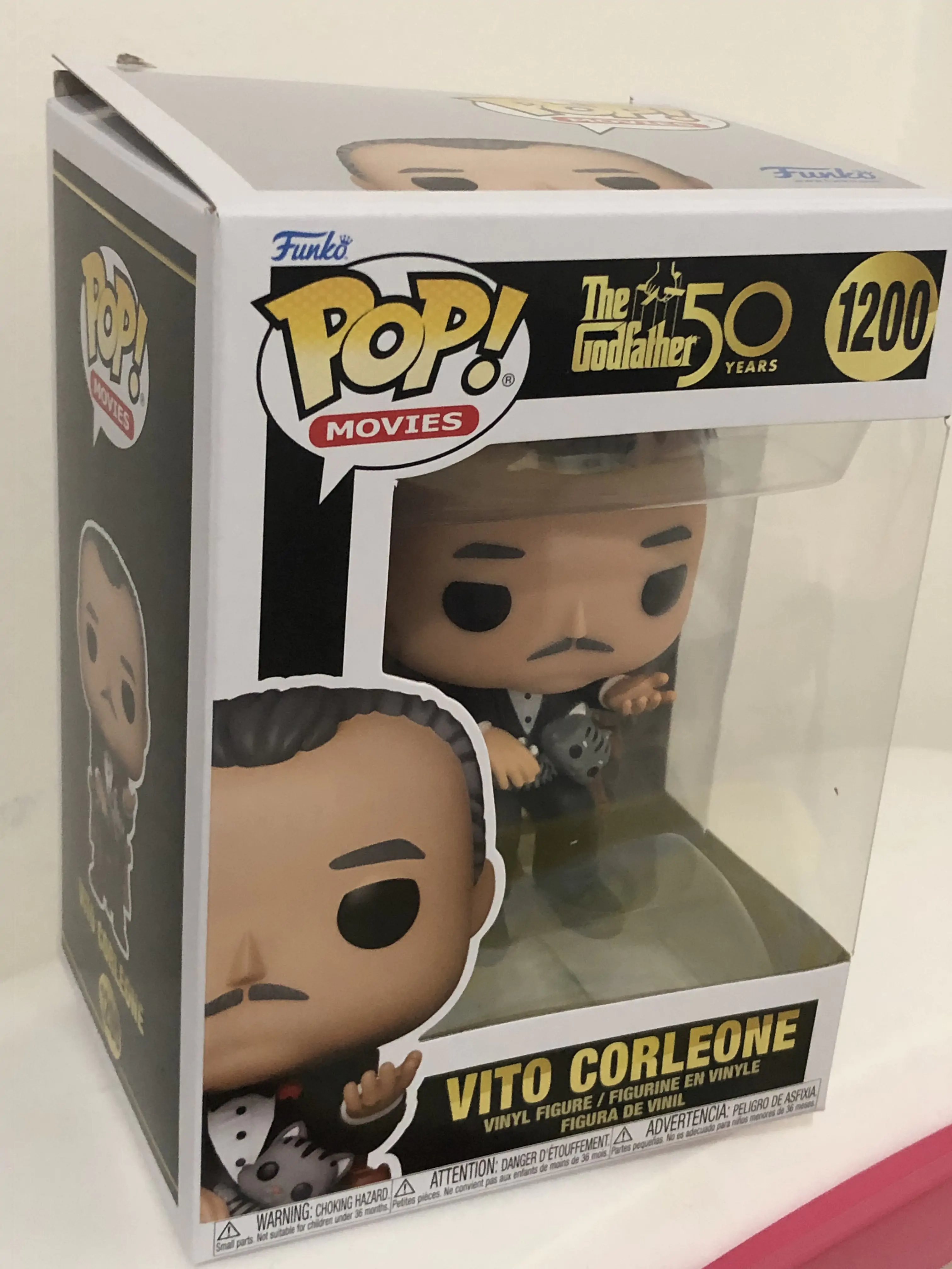 The Godfather POP! Movies Figurina Vinyl 50th Anniversary Vito Corleone 9 cm poza produsului