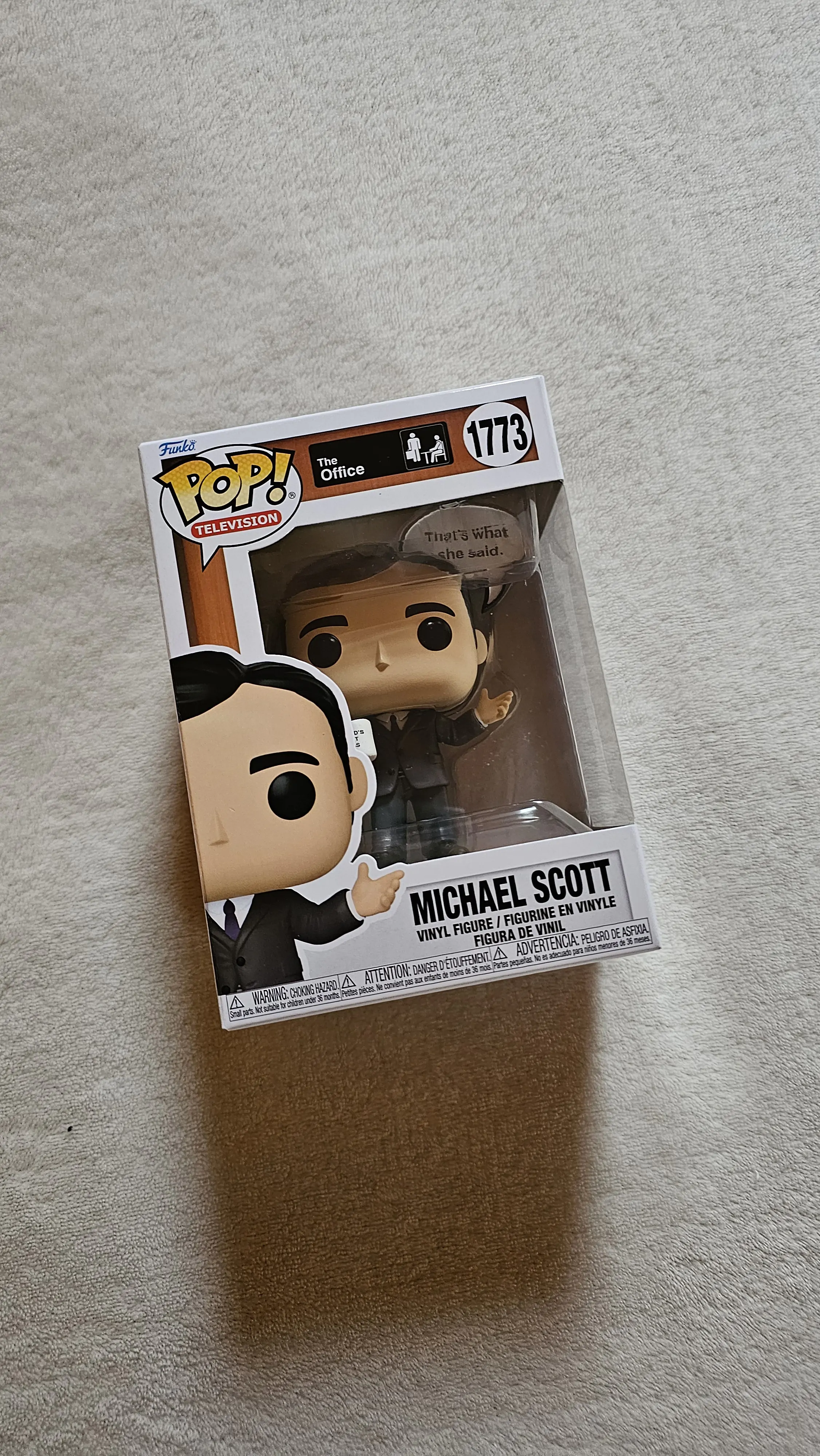The Office Funko POP! Sayings figurina de vinil Michael 9 cm poza produsului