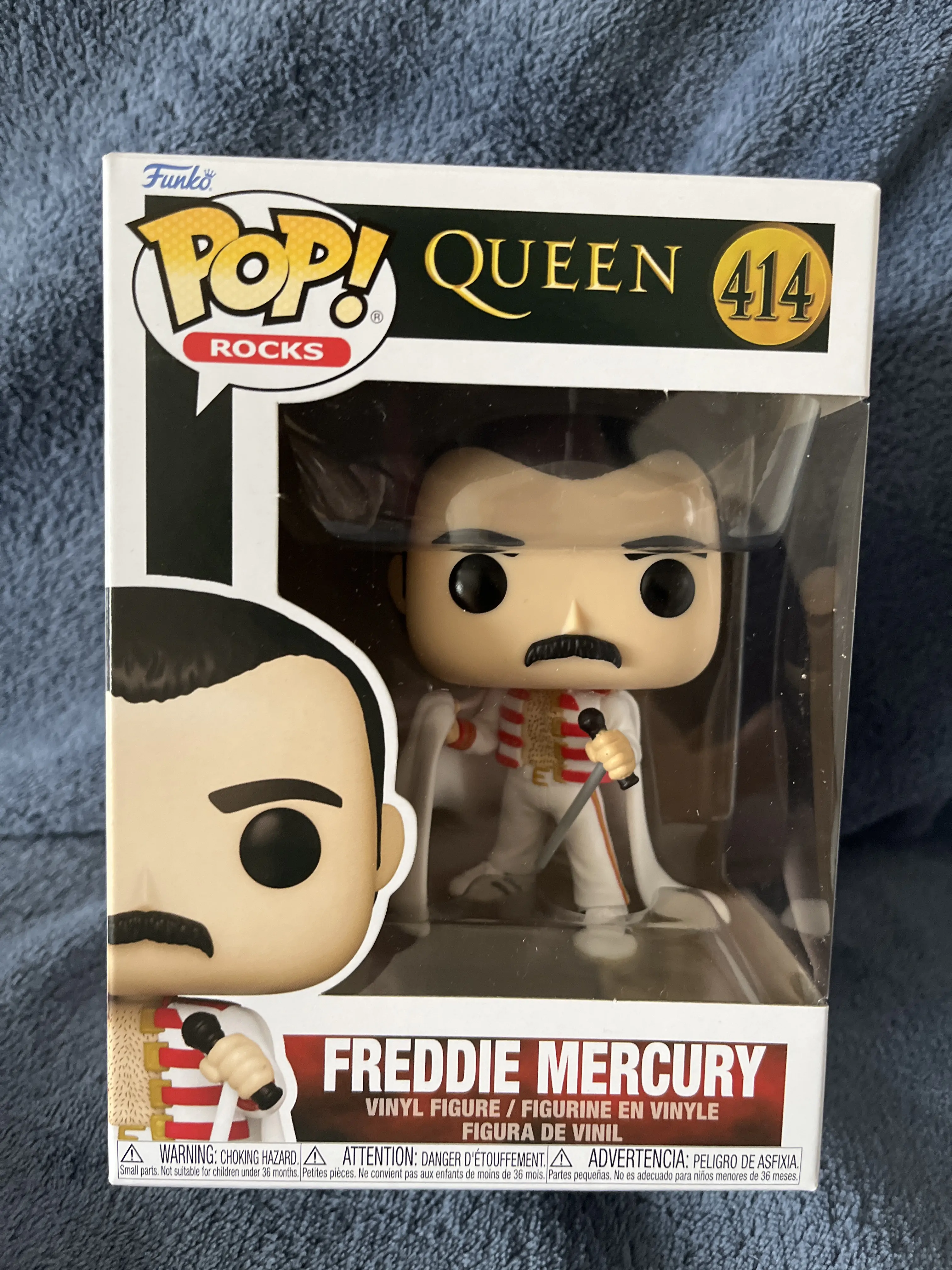 Queen Funko POP! Rocks figurină de vinil Freddie Mercury cu pelerină 9 cm poza produsului