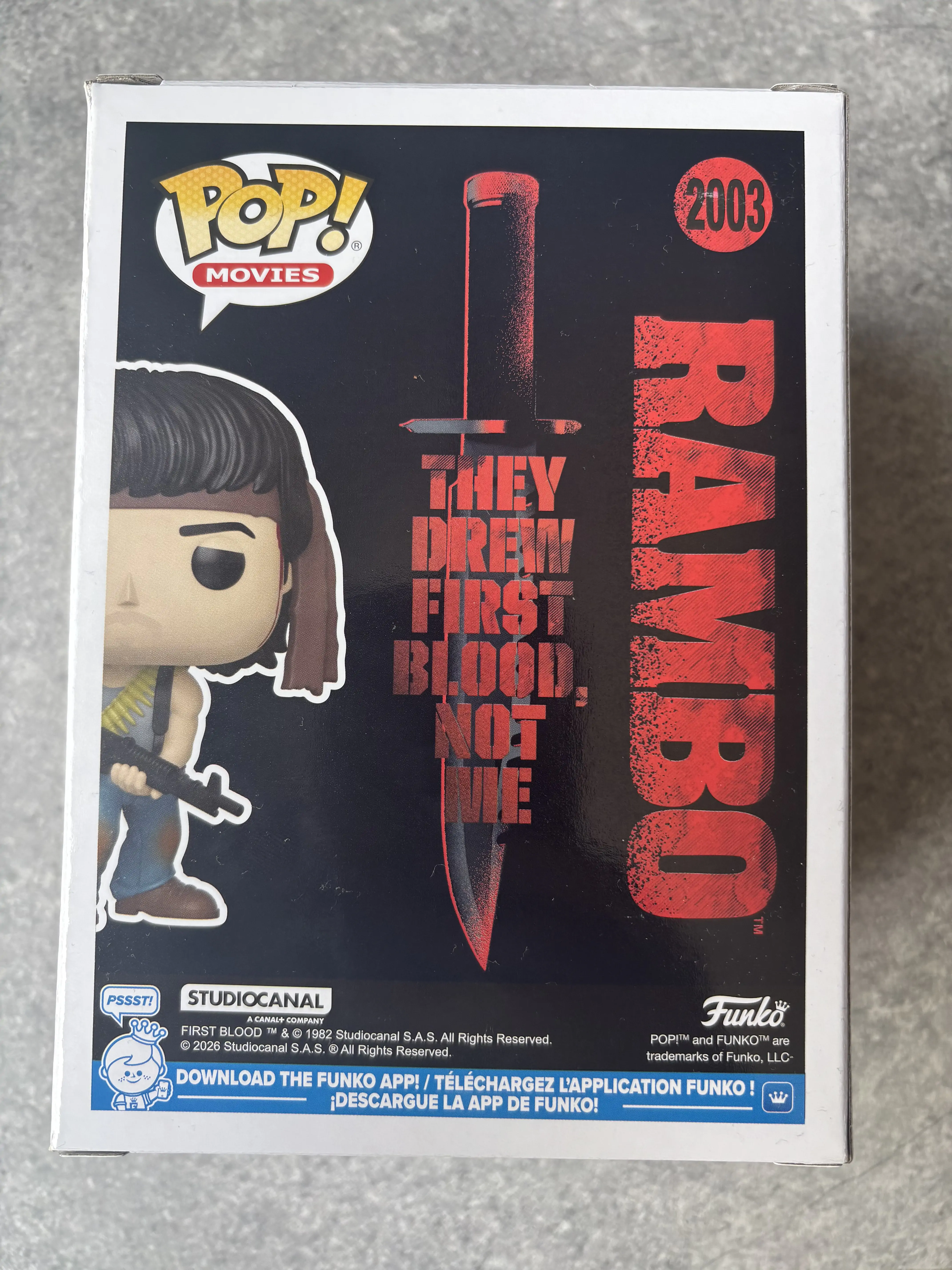 Funko POP figurina Rambo John Rambo poza produsului