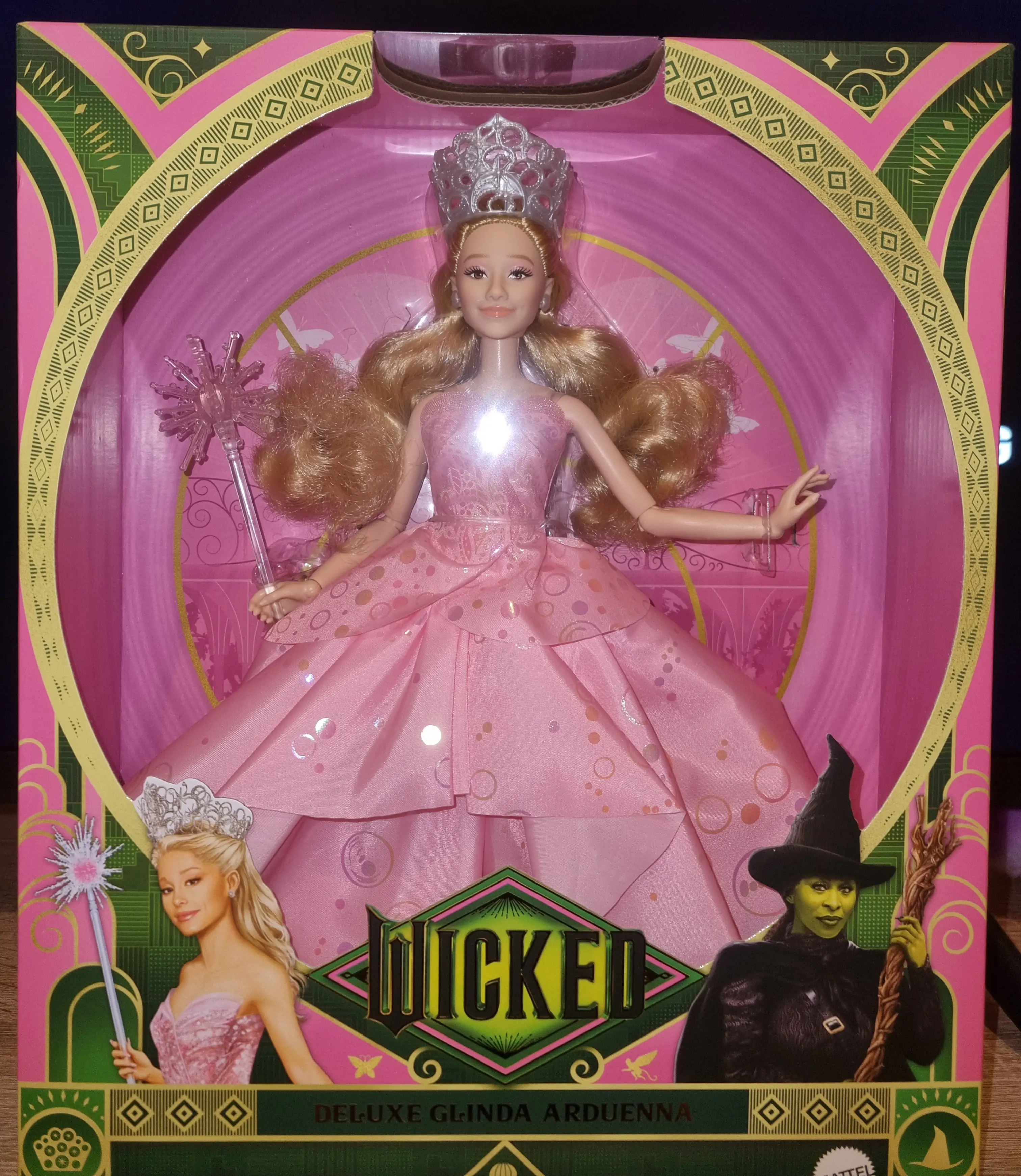 Păpușă Malefică Deluxe Glinda 29 cm poza produsului