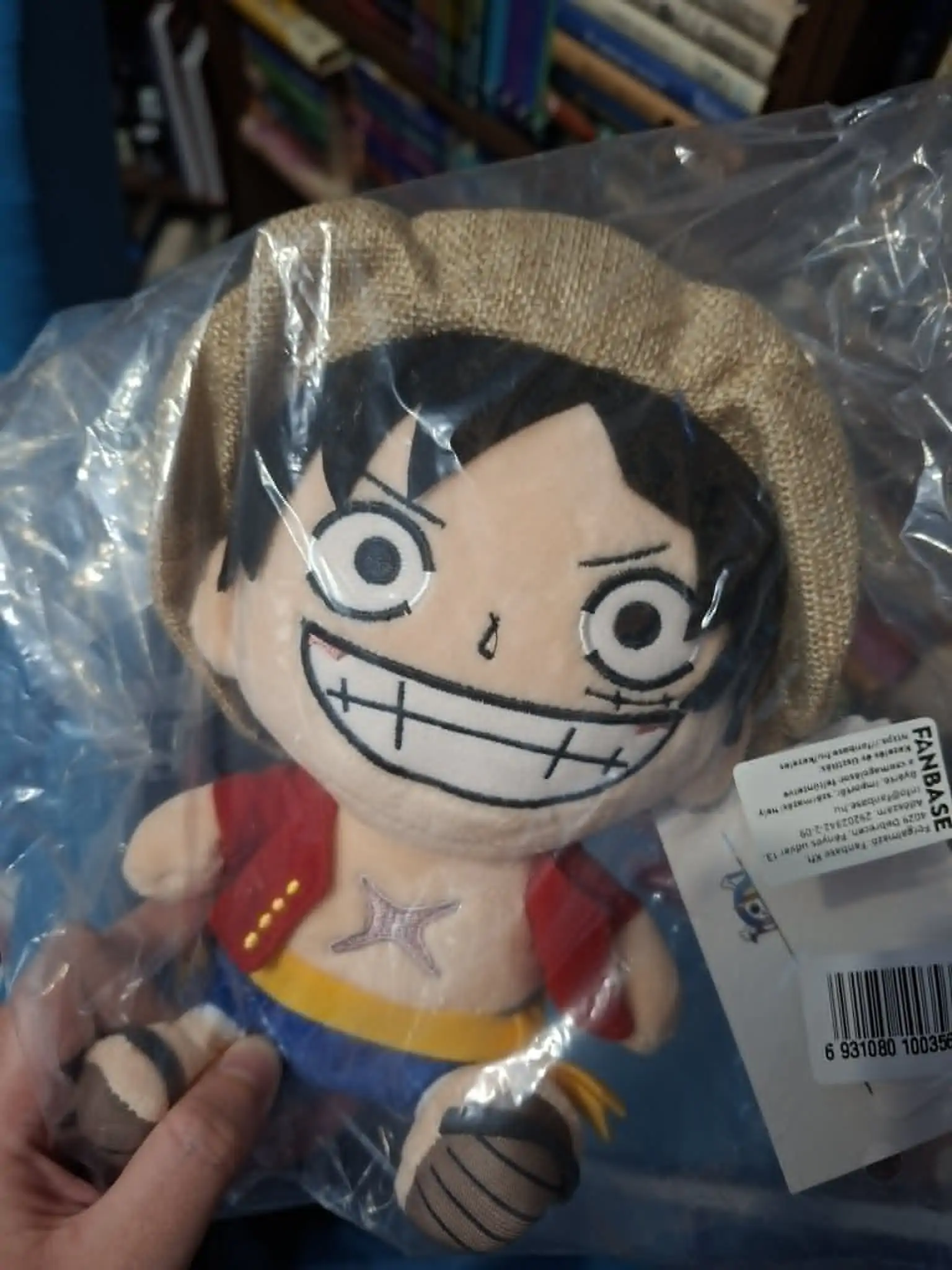 Figurină de pluș One Piece Monkey D. Luffy Gear 5 New World Ver. 20 cm poza produsului
