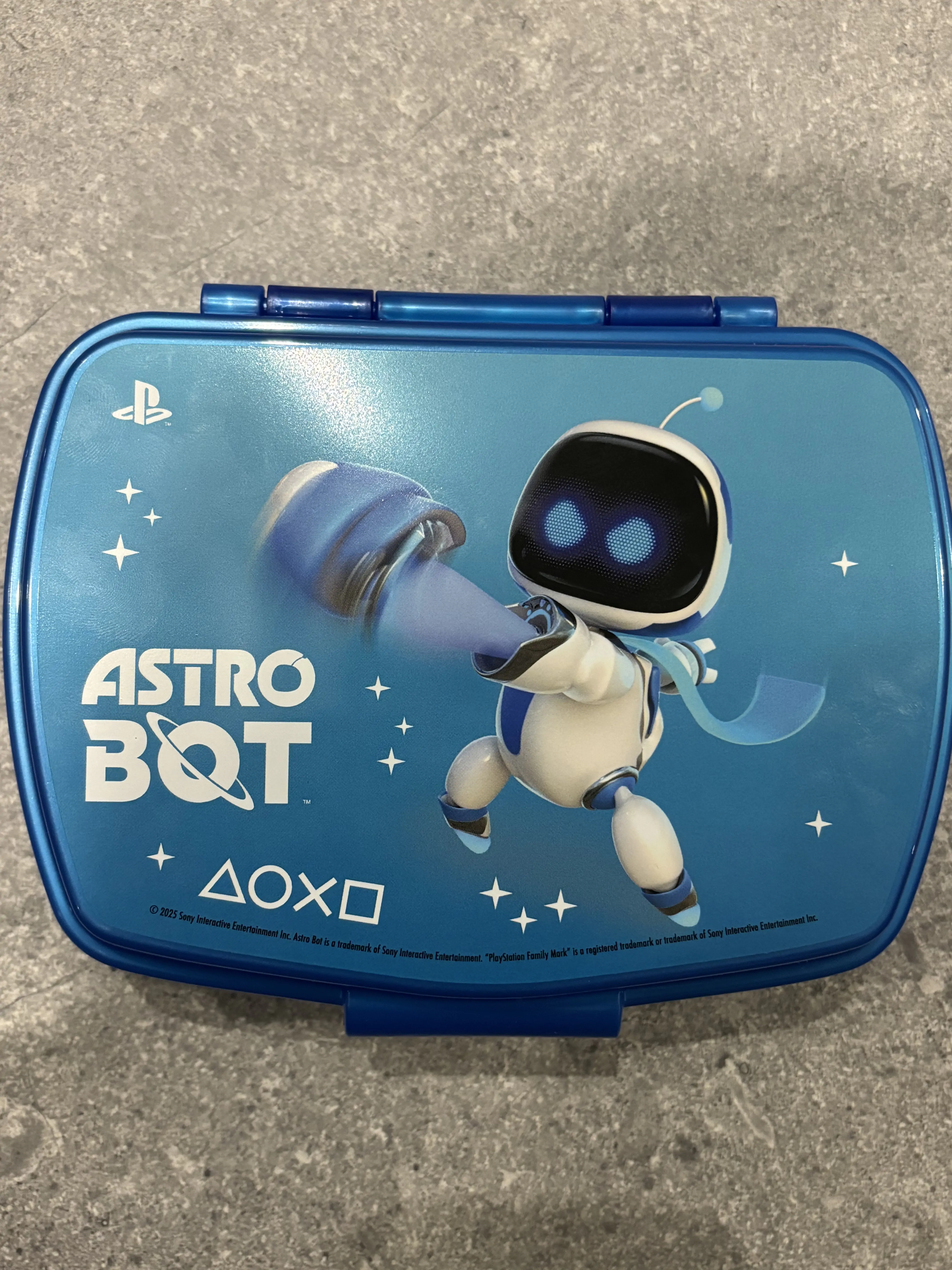 Playstation Astro Bot amuzant cutie sandwich din plastic poza produsului