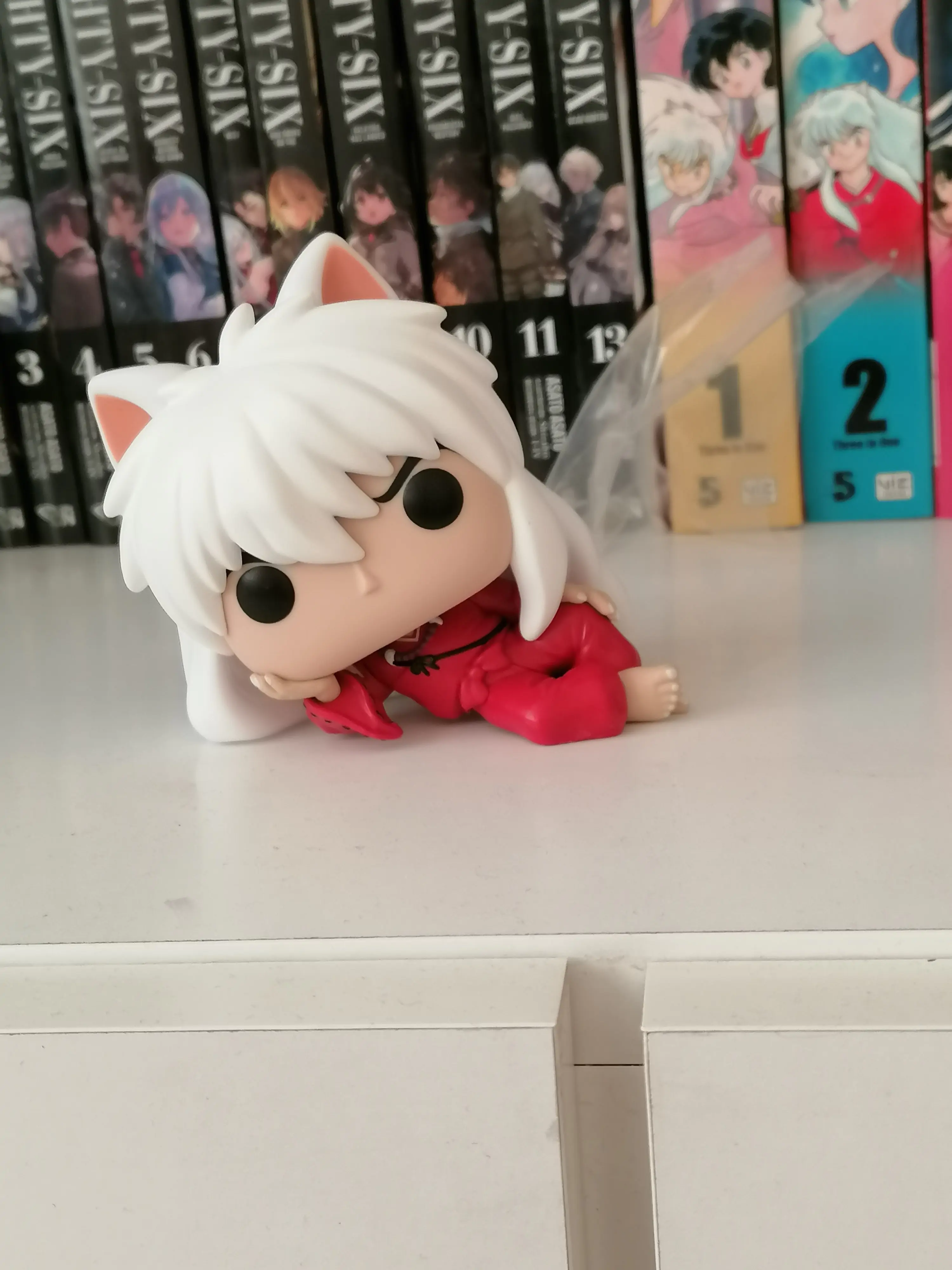 Figurină de colecție din vinil Inuyasha Funko POP! Animation Inuyasha (Lay) 9 cm poza produsului