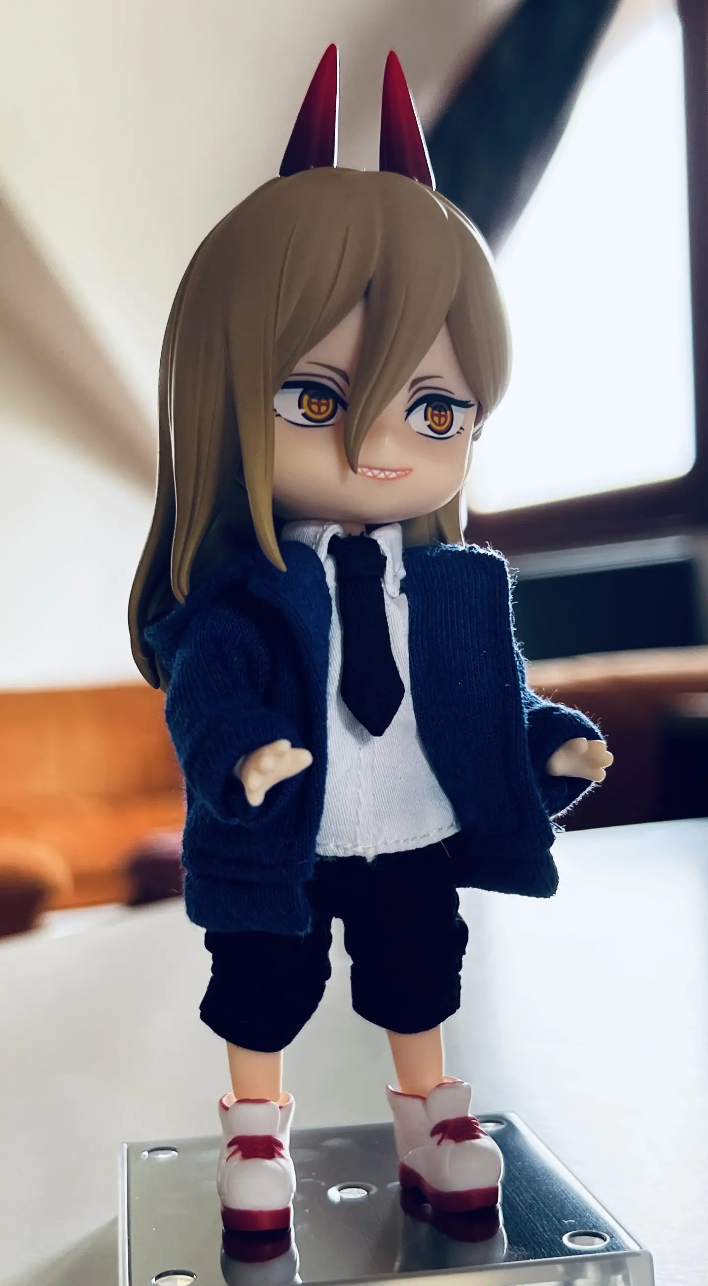 Chainsaw Man Nendoroid Doll Figurina de acțiune Power 14 cm poza produsului