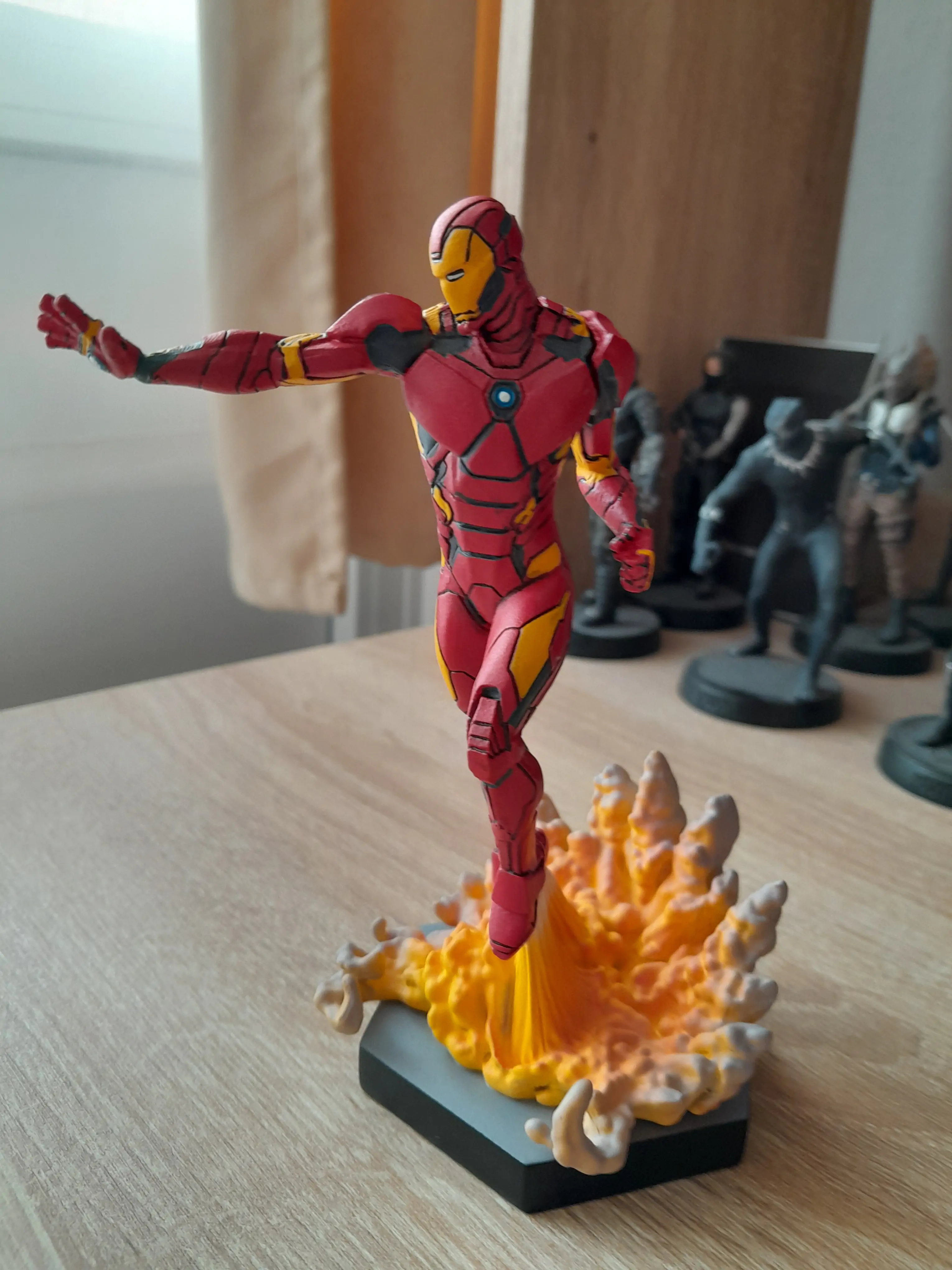 Marvel VS. Statuie Colecție 1/16 Iron Man 16 cm poza produsului