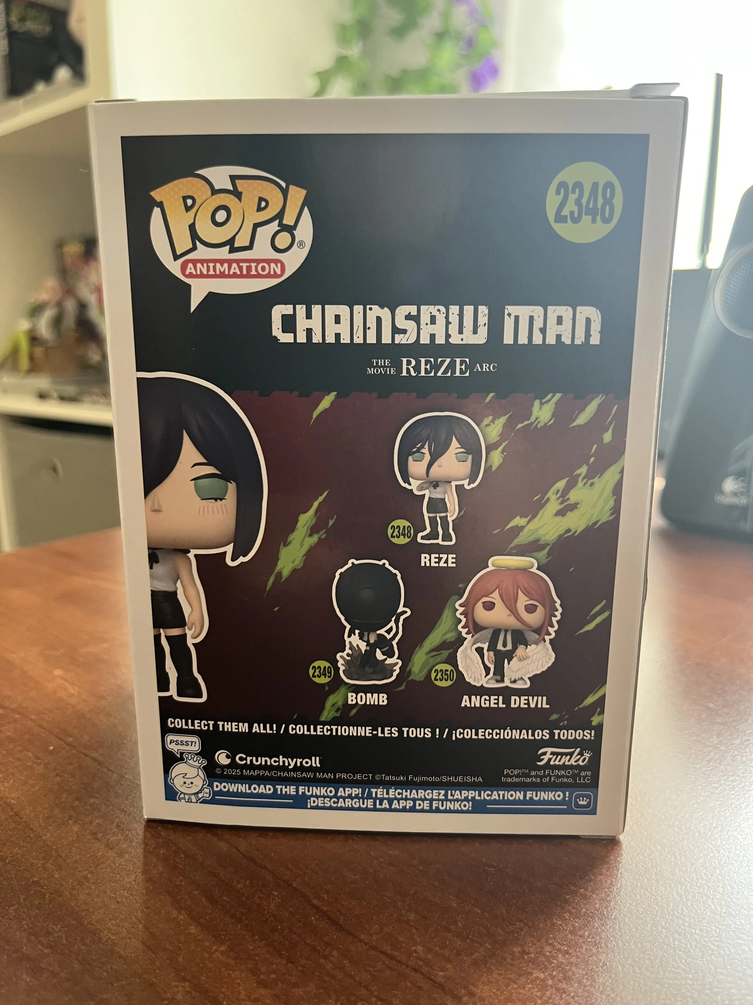 Figurina Funko POP Chainsaw Man Reze Arc Reze poza produsului