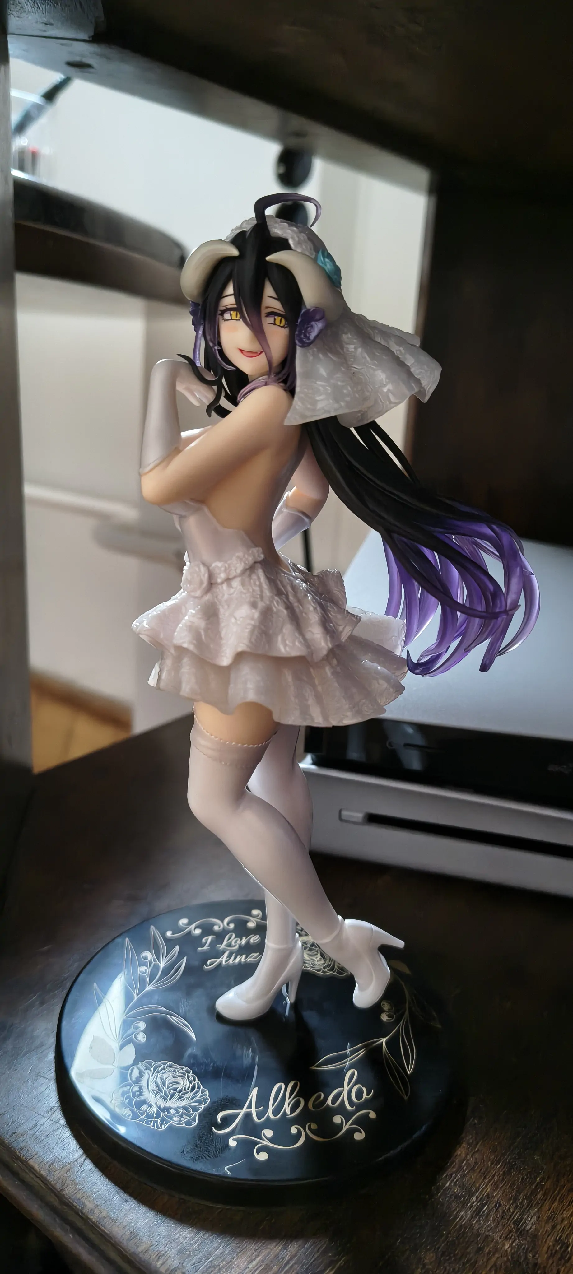 Statuie PVC Overlord Coreful Albedo Wedding Ver. 18 cm poza produsului