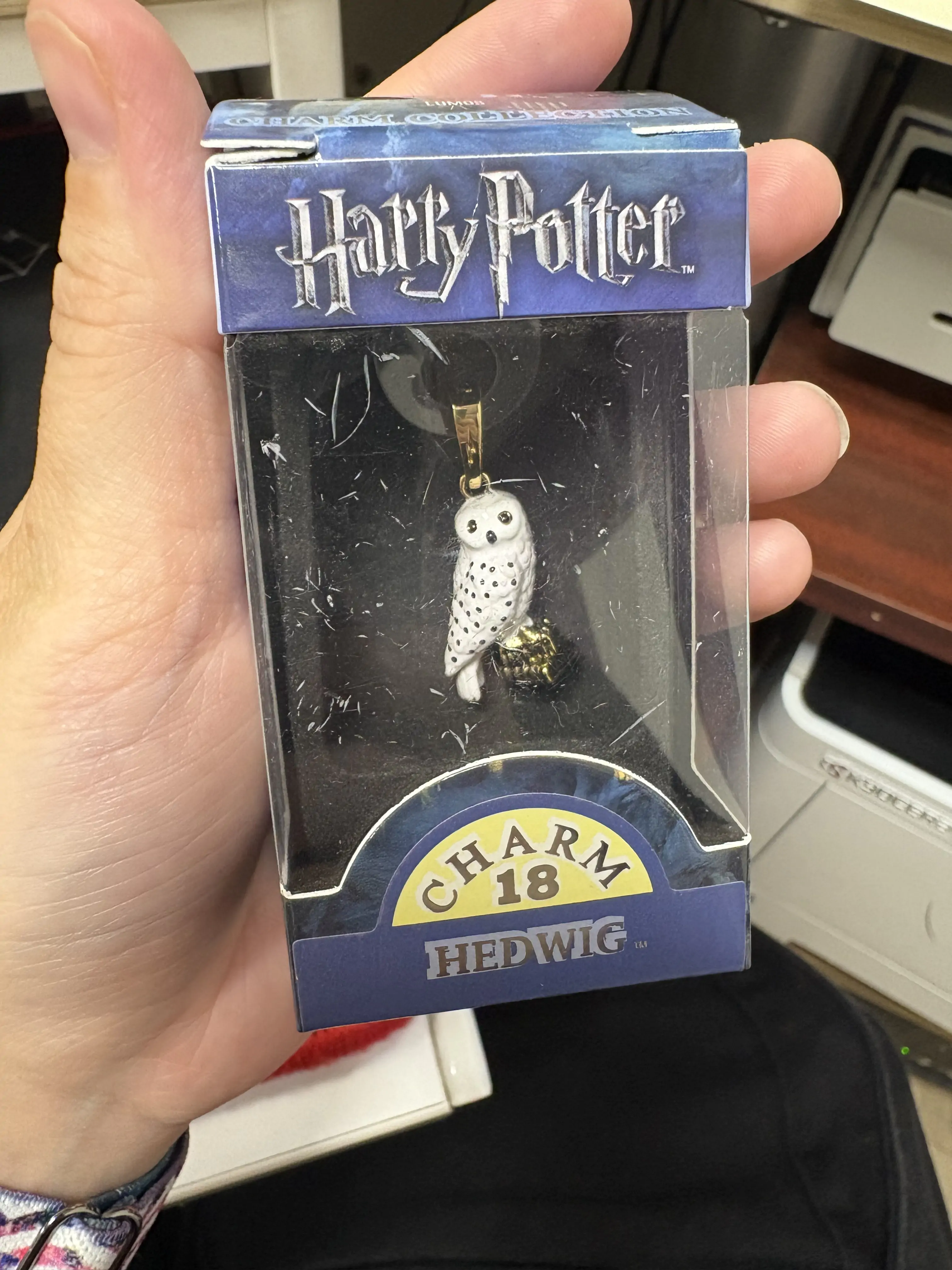 Harry Potter Brățară Charm Lumos Hedwig poza produsului