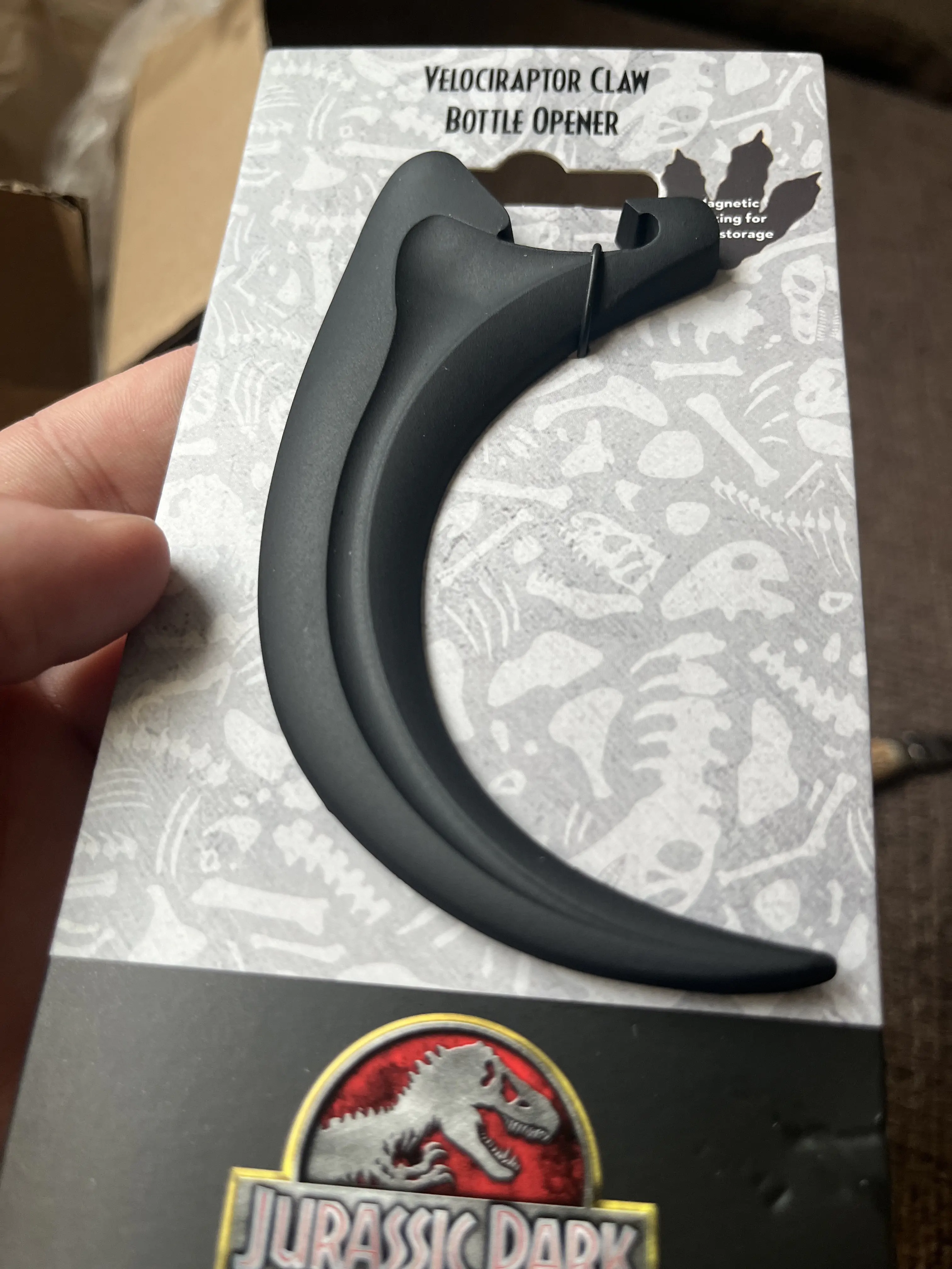 Desfăcător de sticle Jurassic Park Claw de Velociraptor poza produsului