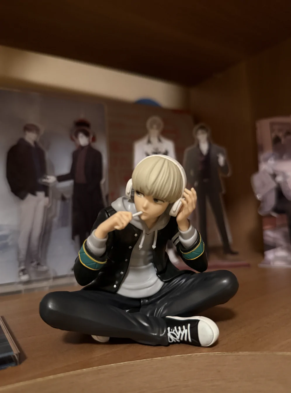 Wind Breaker Kaji Ren Sitting Figurina 9 cm poza produsului