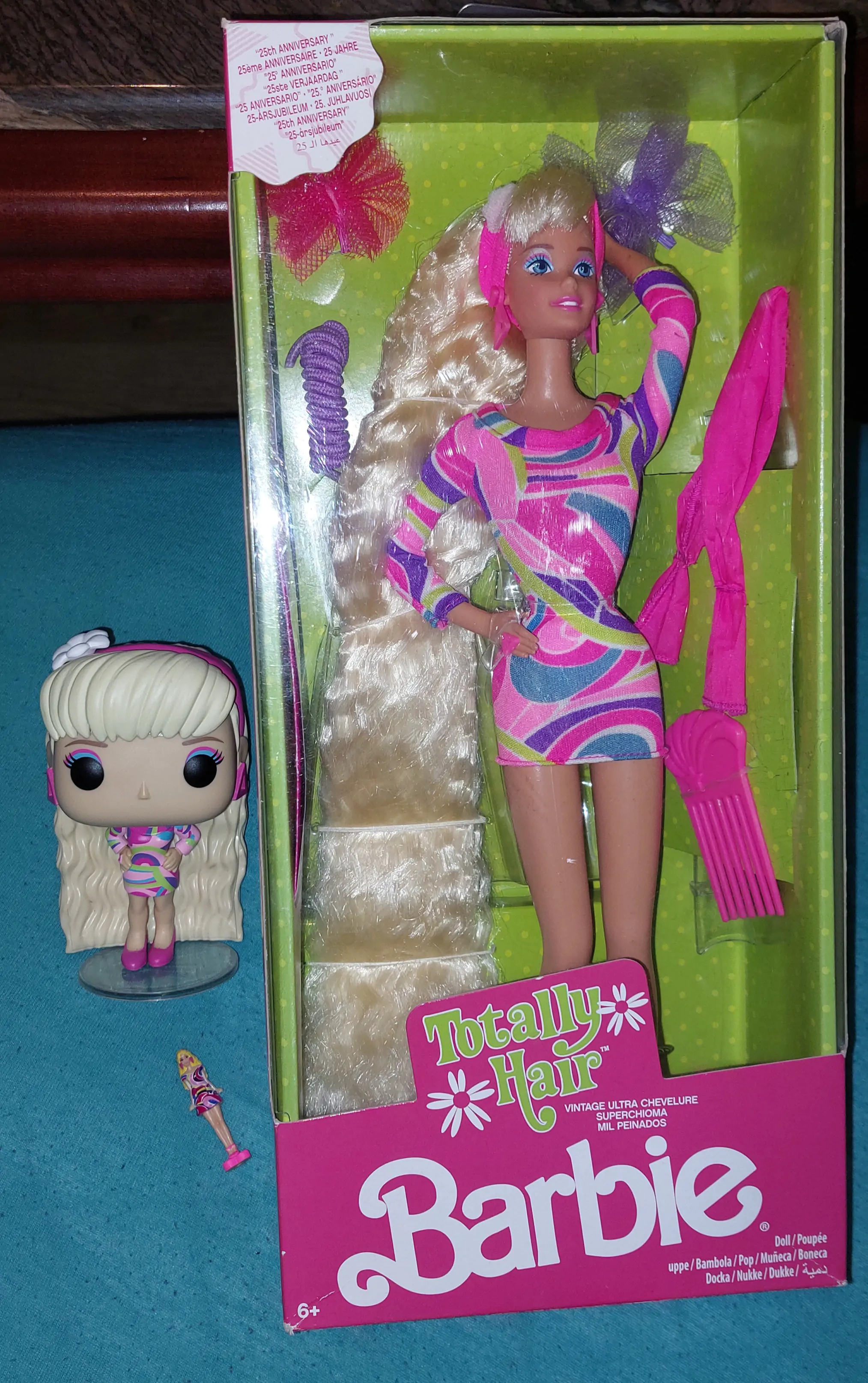 Figurină Funko POP Barbie Totally Hair Barbie poza produsului