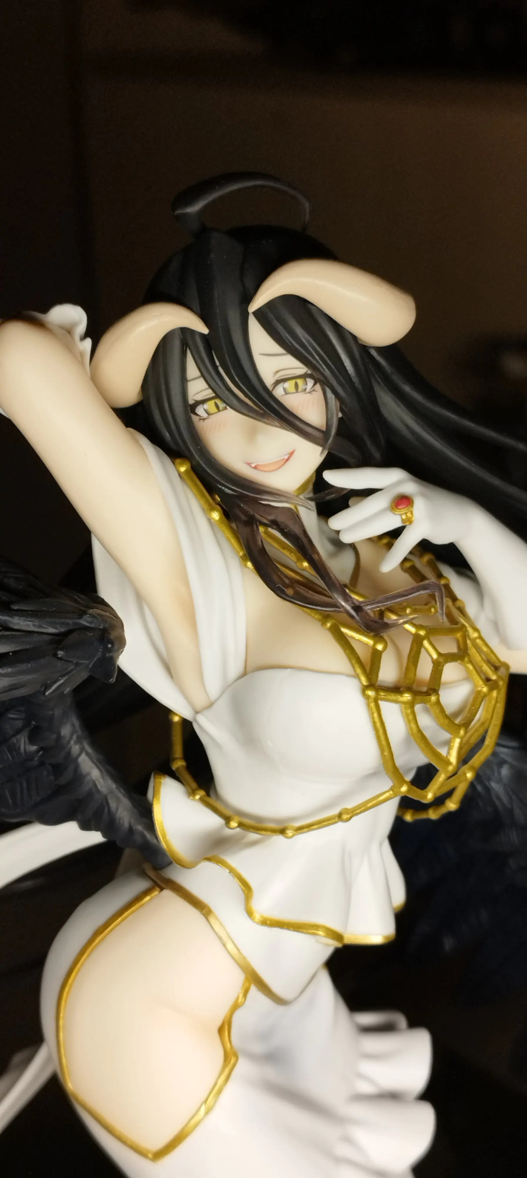 Overlord T-most Statuie din PVC Albedo Pure White Devil Ver. 29 cm poza produsului