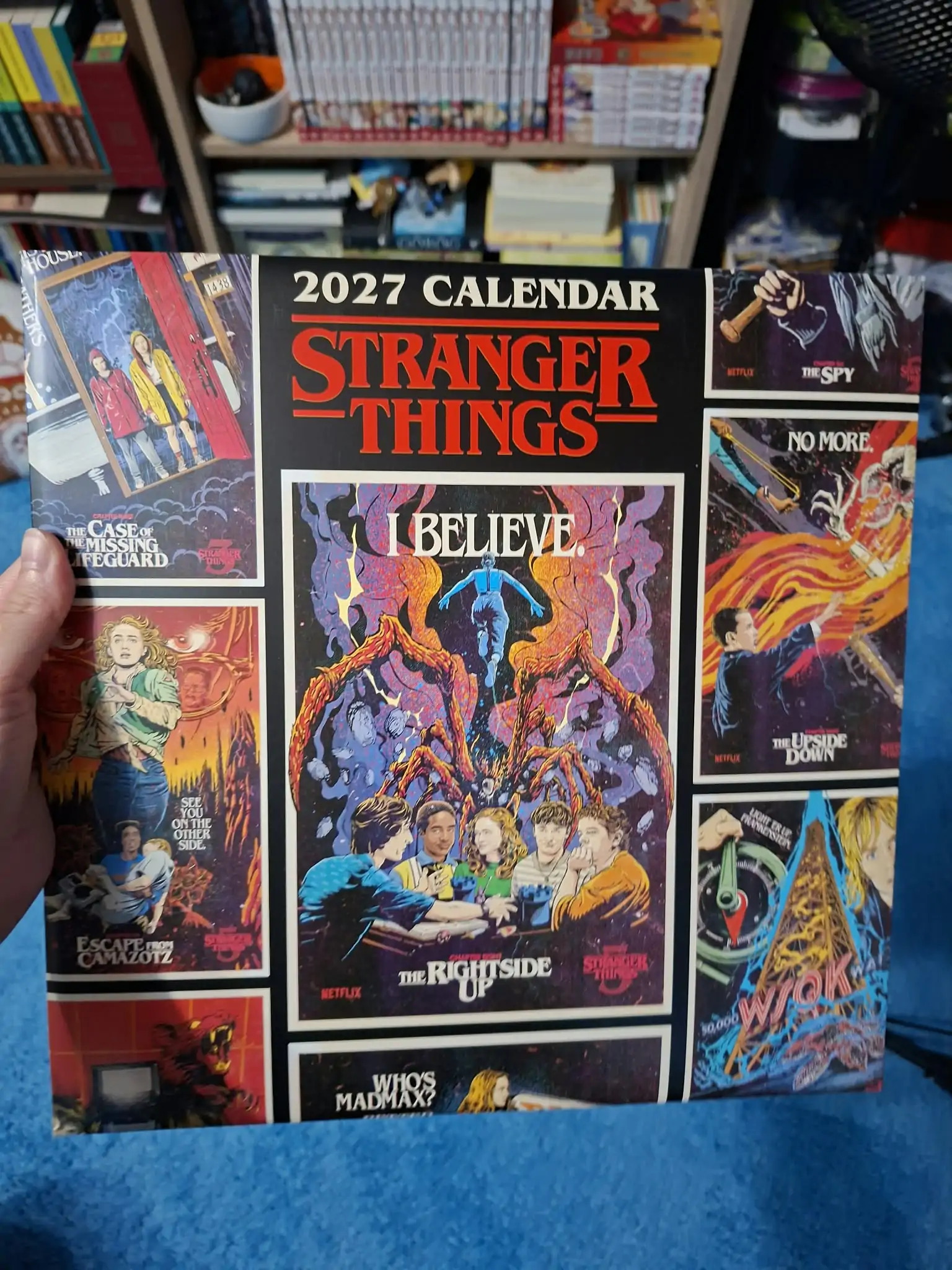 Stranger Things Calendar de perete 2027 30 x 30 cm poza produsului
