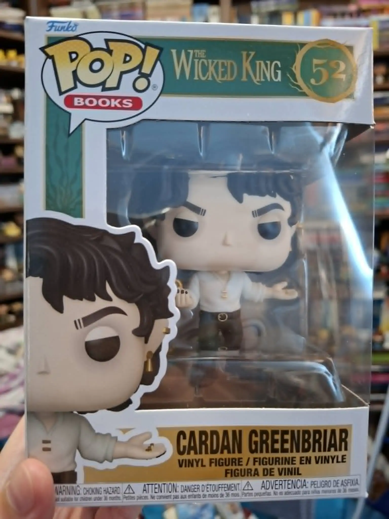 Funko POP figurina The Folk of the Air The Wicked King Cardan Greenbriar poza produsului