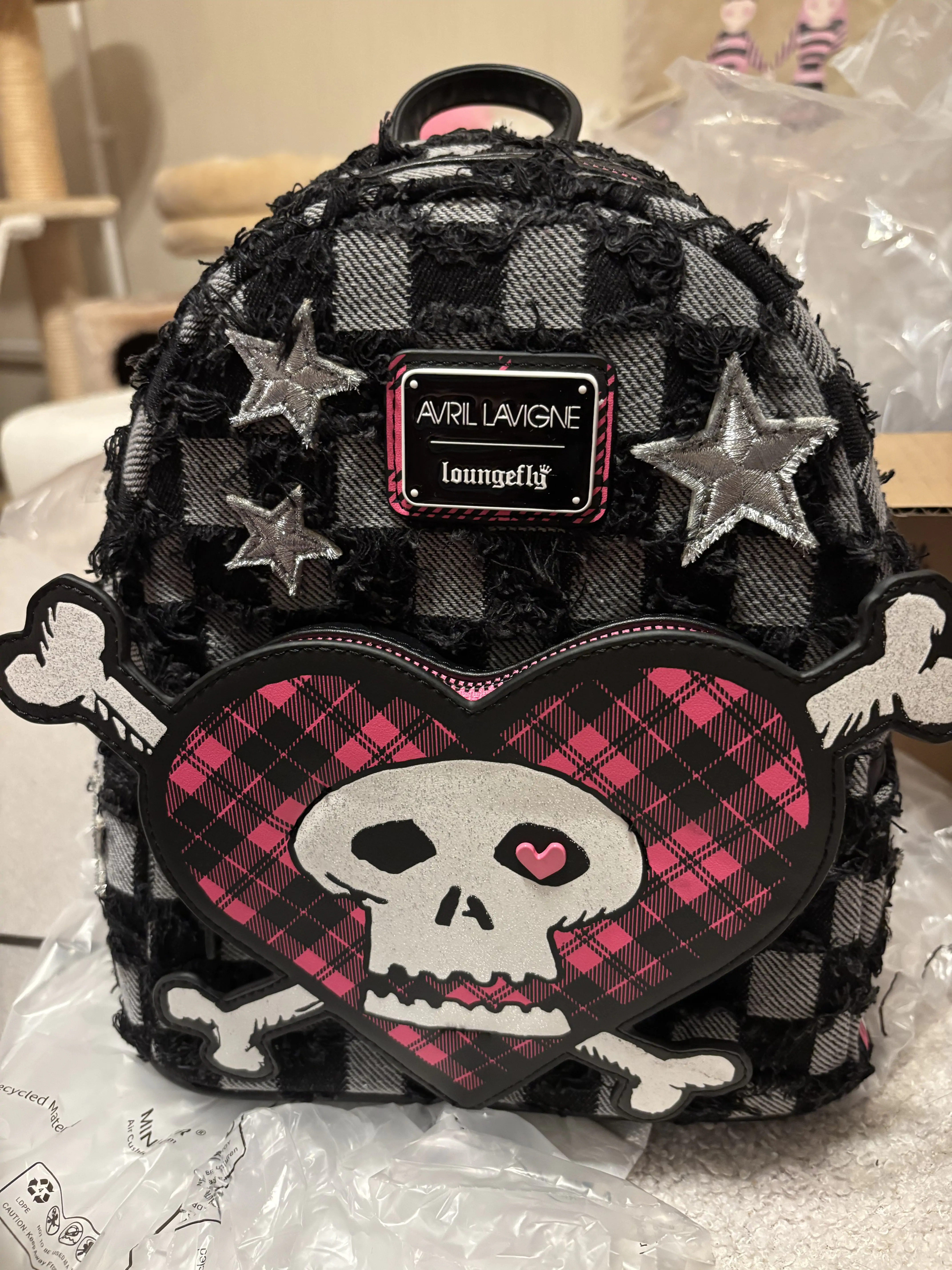 Loungefly Avril Lavigne rucsac 26cm poza produsului