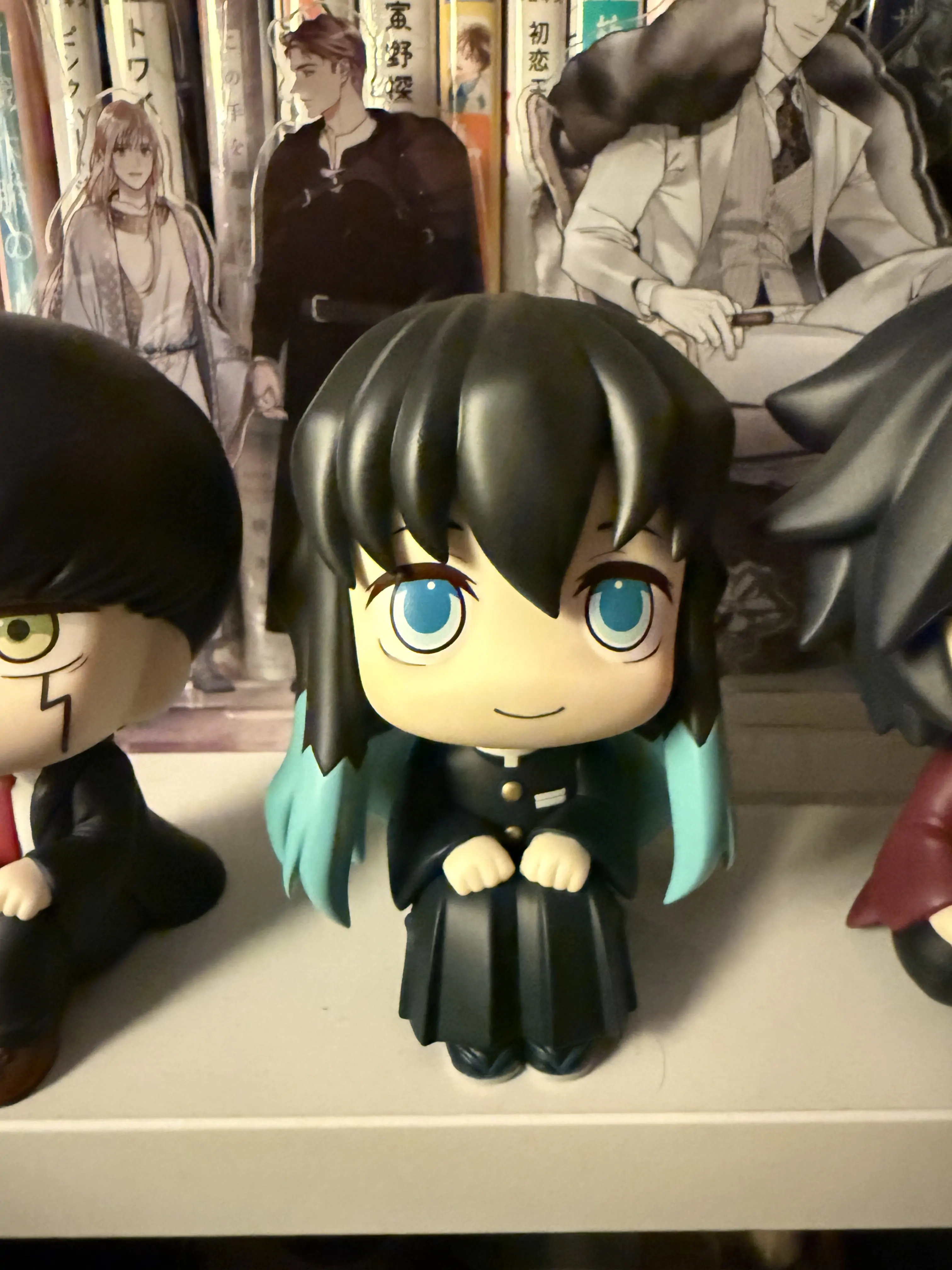 Demon Slayer: Kimetsu no Yaiba Look Up Statuie PVC Muichiro Tokito Smile face Ver. 11 cm poza produsului