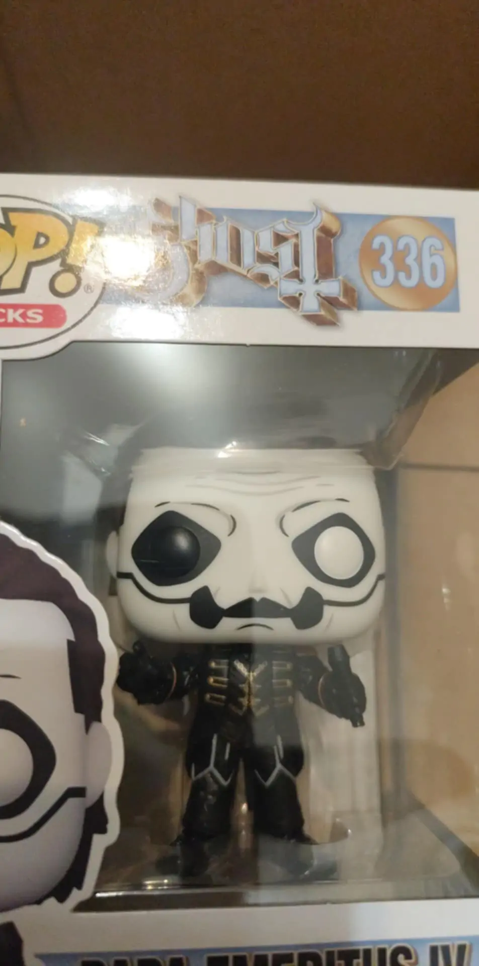 Figurină de vinil Ghost POP! Rocks Papa Emeritus IV 9 cm poza produsului