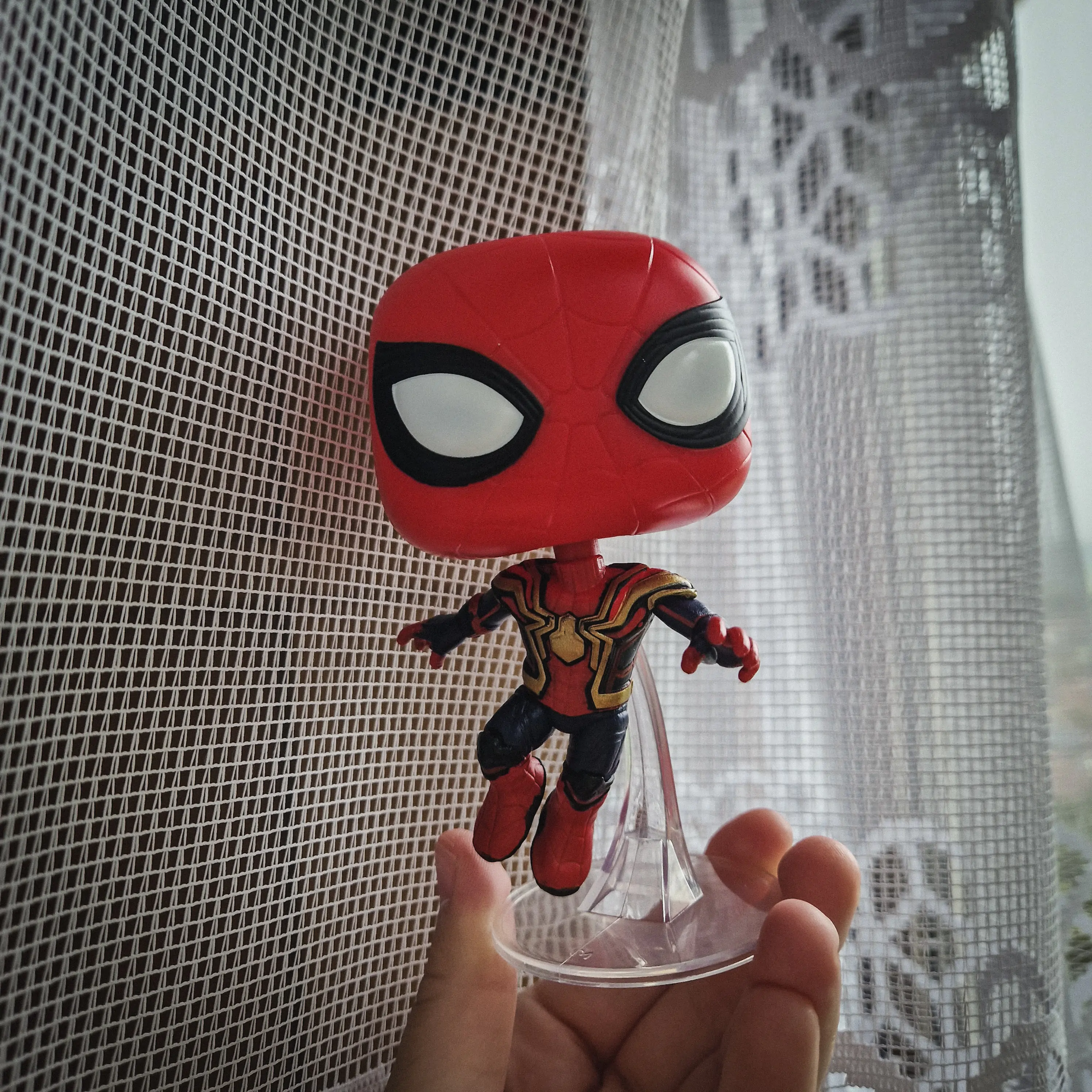 Spider-Man: No Way Home POP! Marvel Vinyl Figure Spider-Man Swing 9 cm figurină din vinil poza produsului