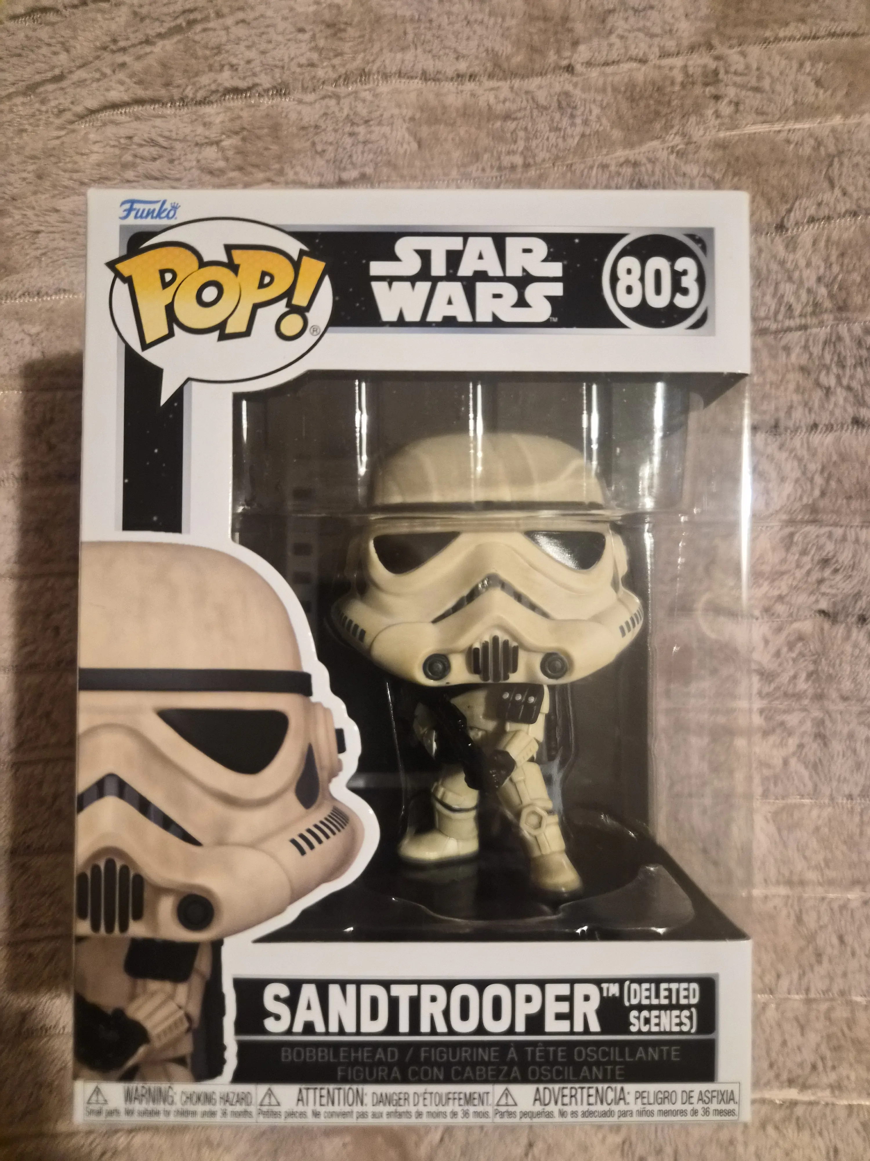 Star Wars Funko POP! Vinyl figurina Bobblehead Sandtrooper (Scene șterse) 9 cm poza produsului