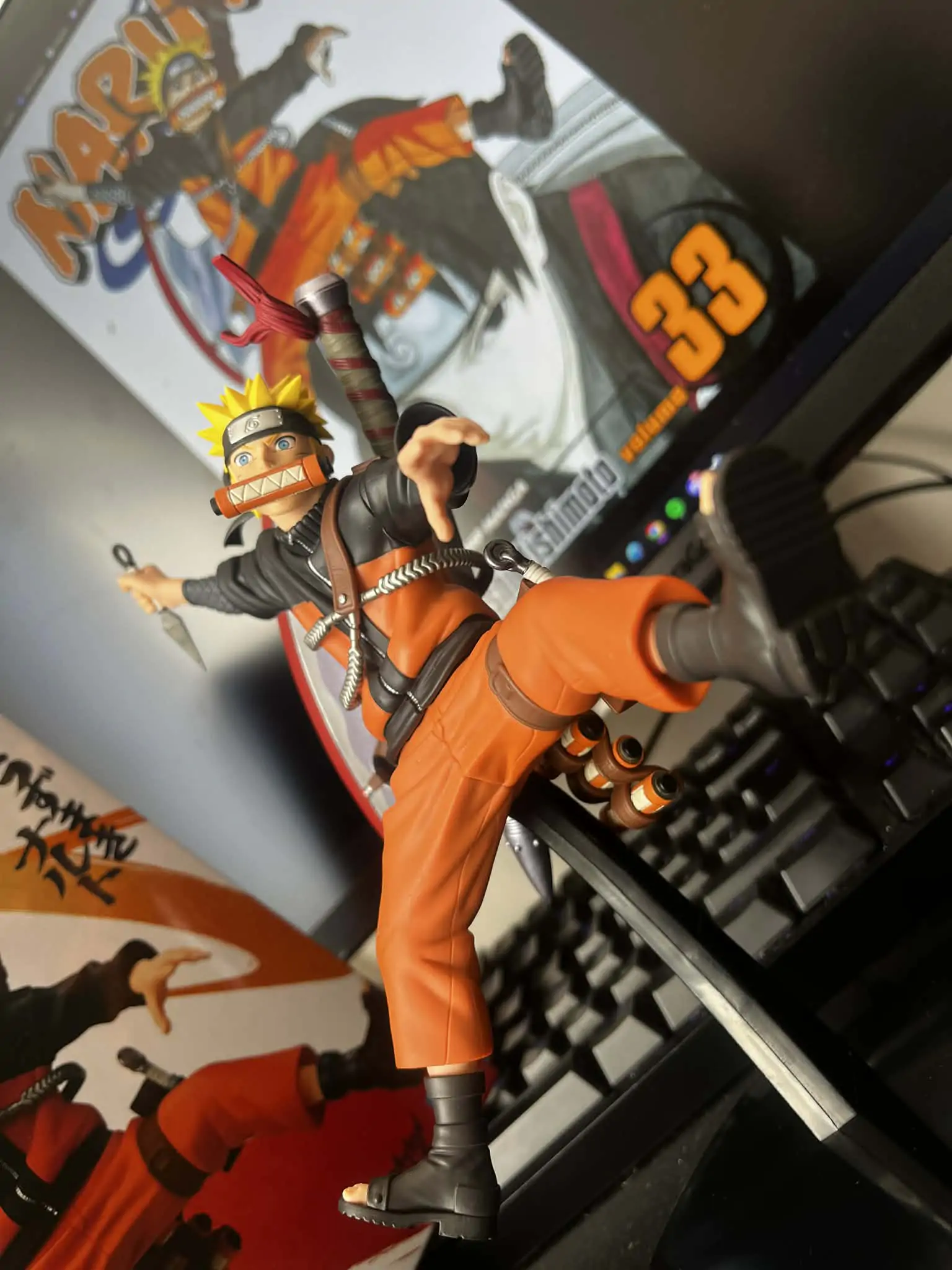 Naruto Seria 72 33 Vibration Stars figura Naruto Uzumaki 16 cm poza produsului