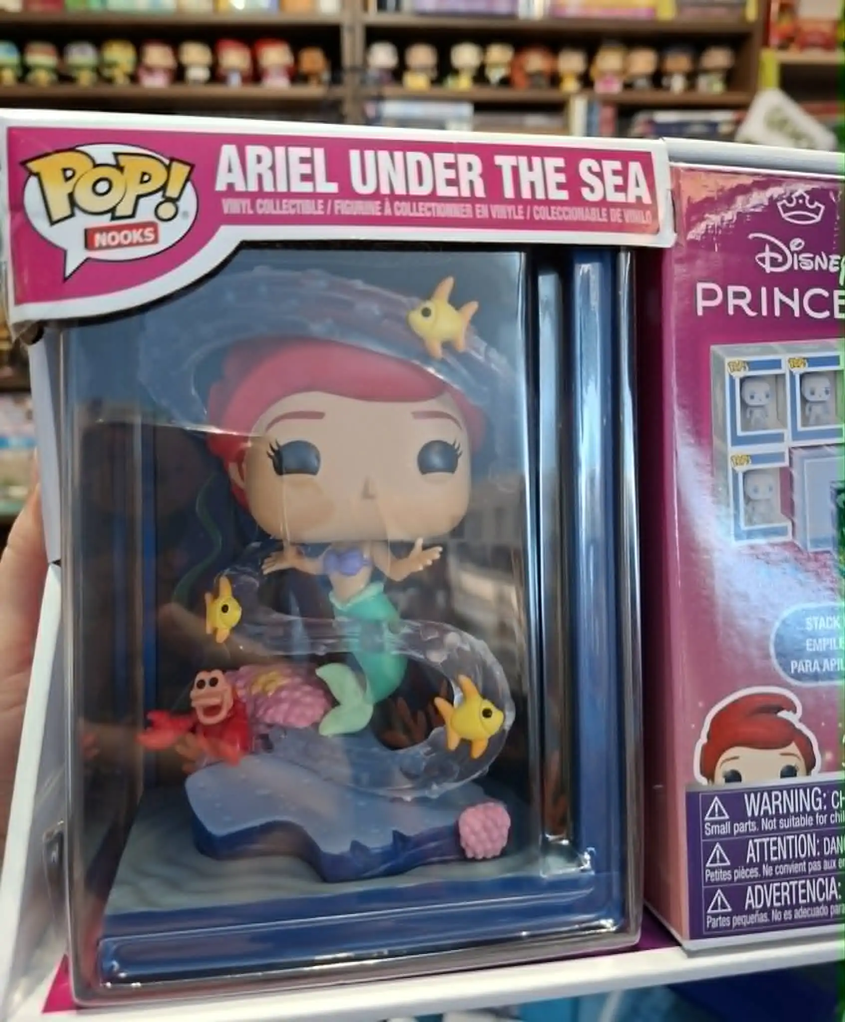 Funko POP figura Nooks Disney Princess Ariel Under the Sea poza produsului