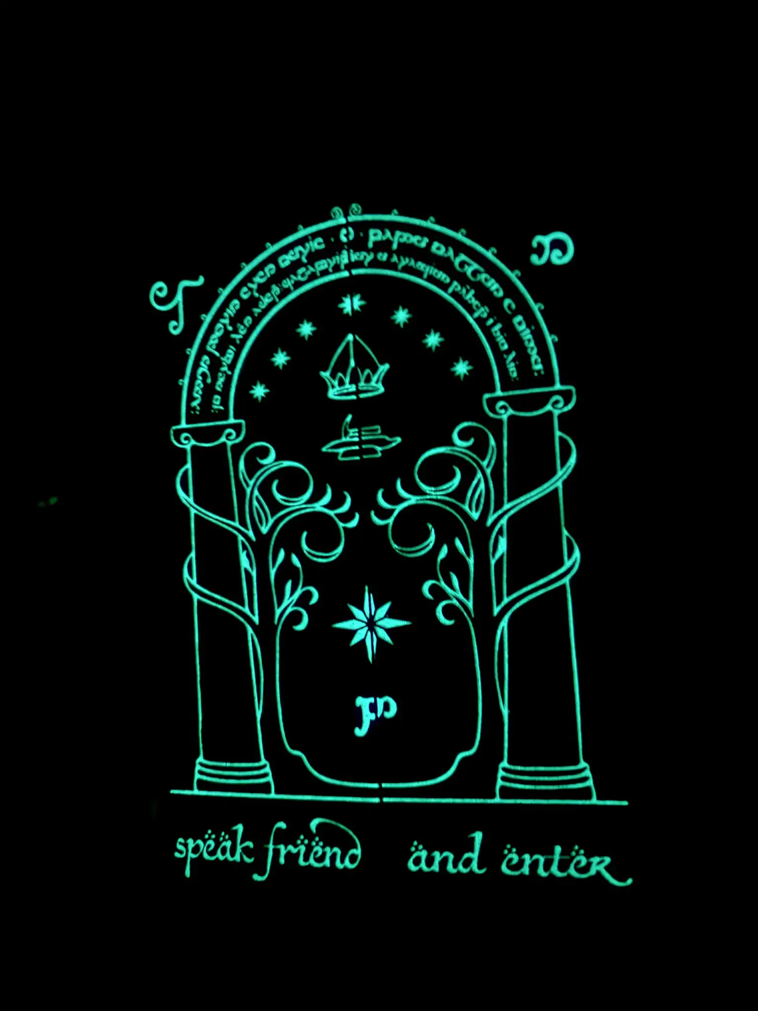 The Lord of the Rings Moria Gate dulap pentru chei poza produsului