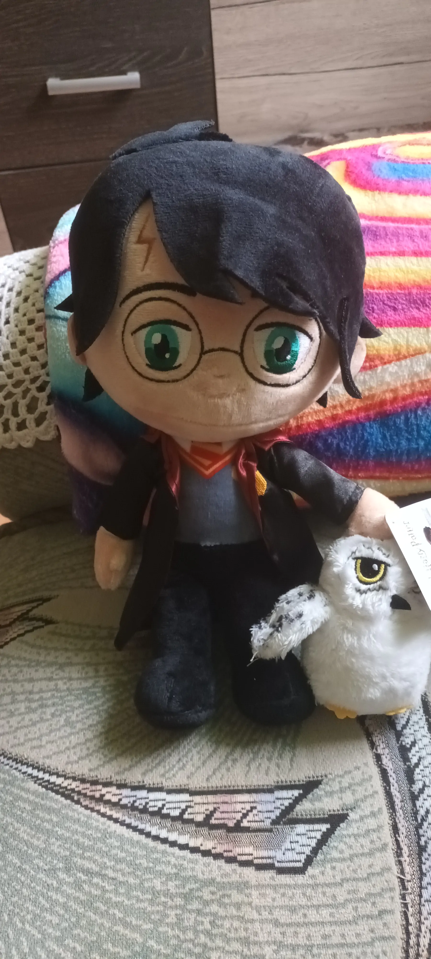 Harry Potter &amp; Hedwig jucărie de pluș 29cm poza produsului