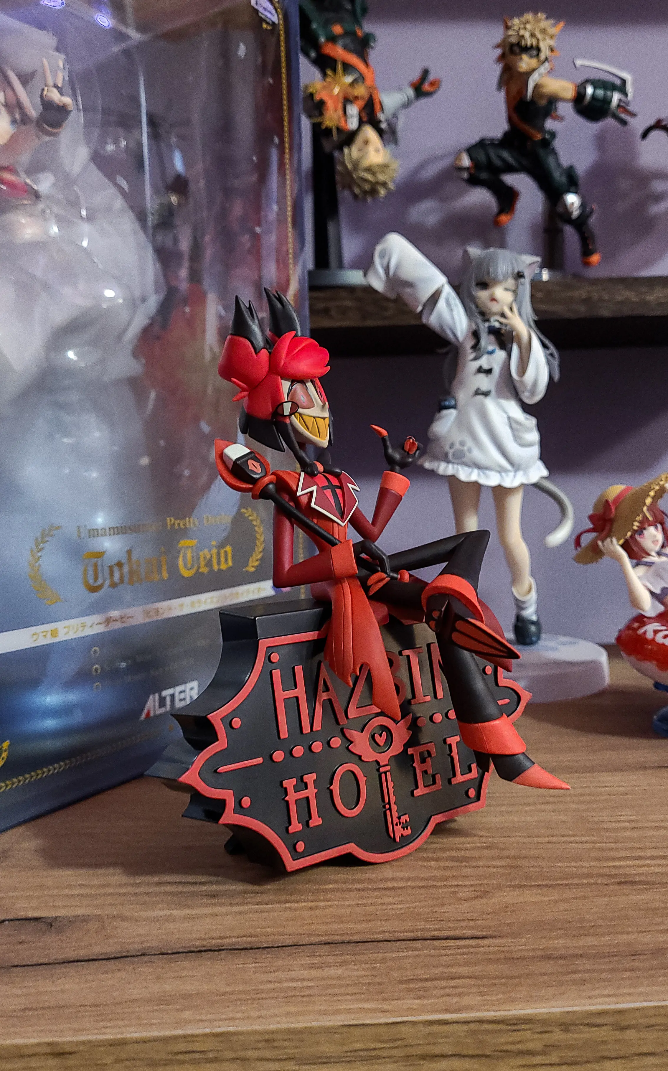 Hazbin Hotel Alastor ver.A figurina pentru monitor 17cm poza produsului