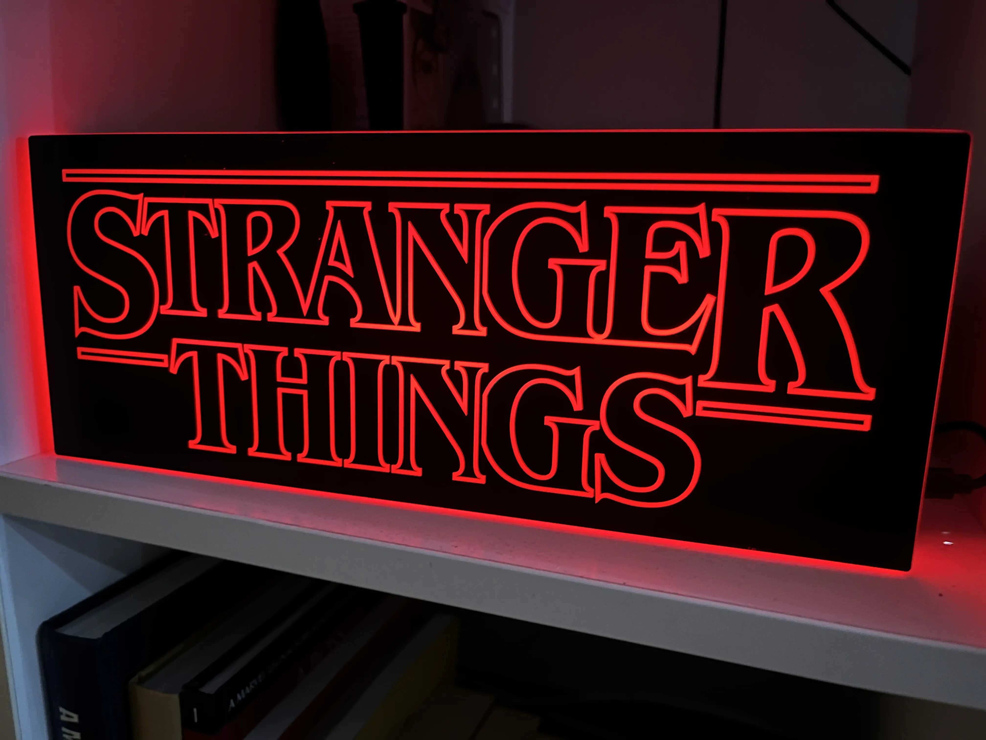 STRANGER THINGS - Lampă Logo poza produsului