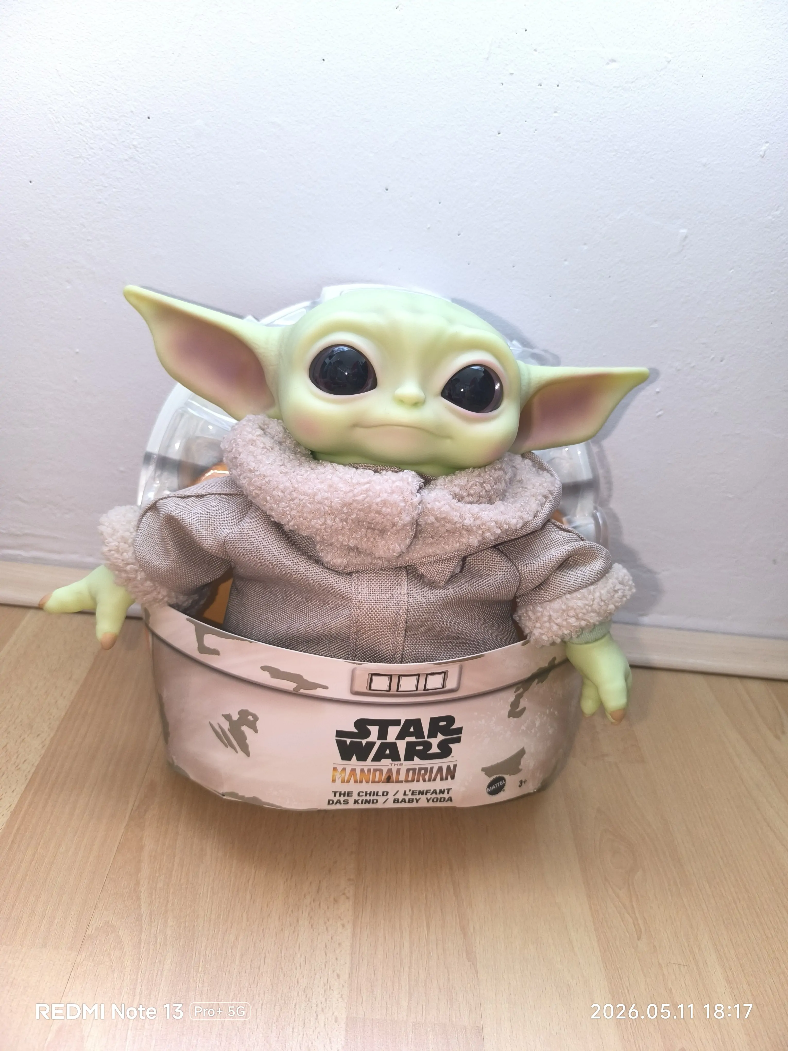Star Wars The Mandalorian The Child Grogu pluș 28 cm poza produsului