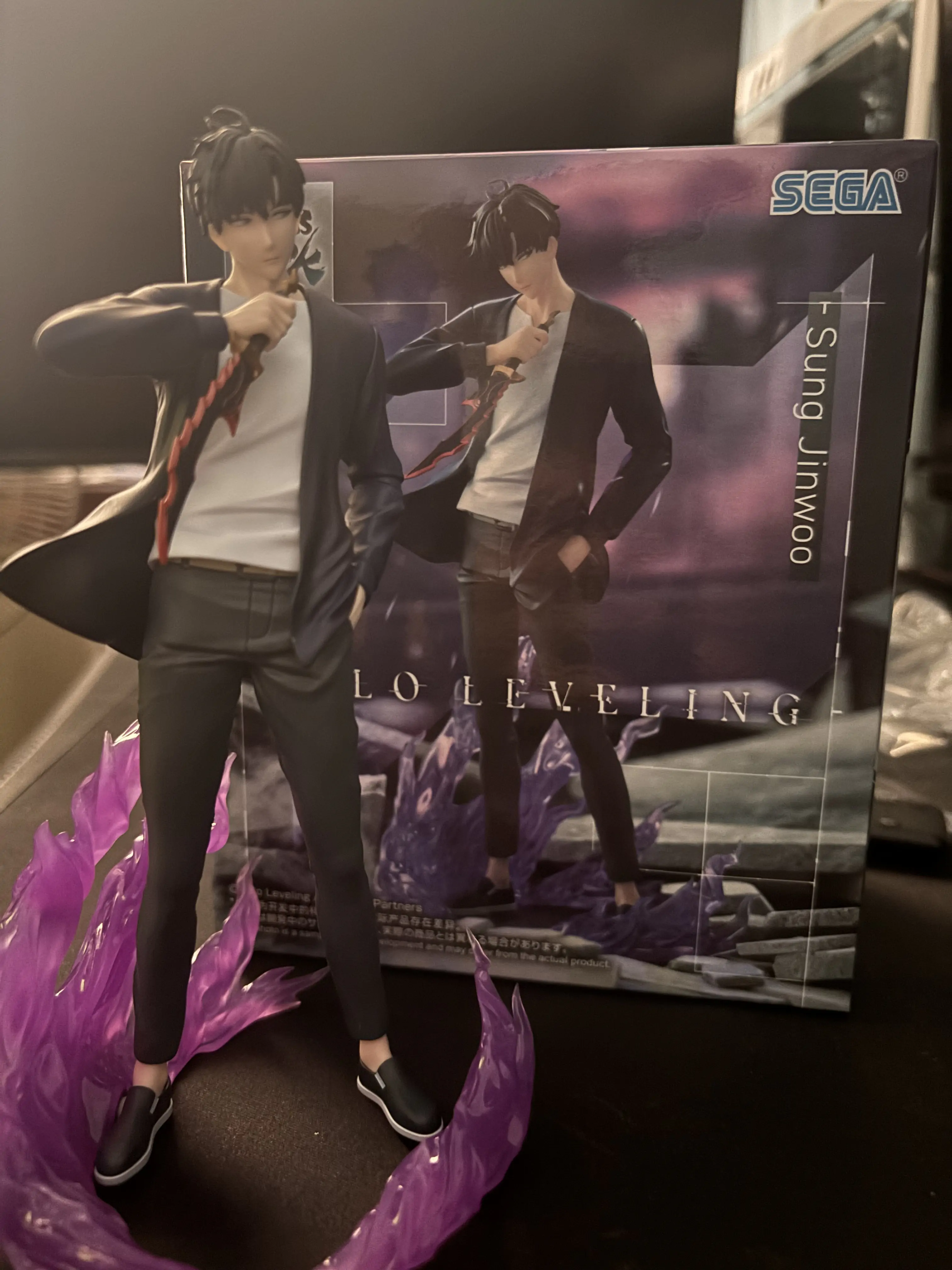 Solo Leveling XrossLink statueta PVC Sung Jinwoo 18 cm poza produsului