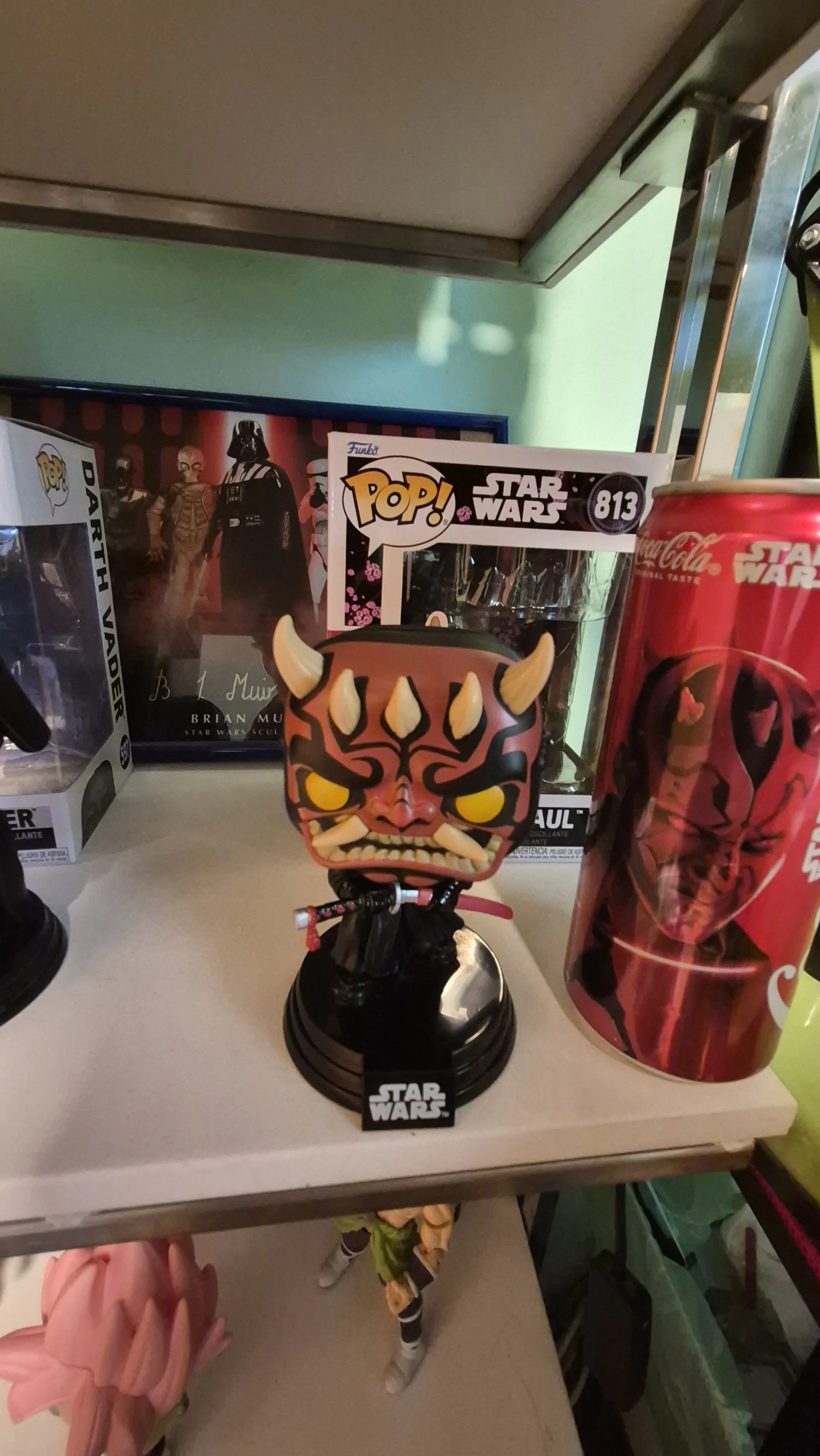 Figurina Funko POP Star Wars Darth Maul poza produsului