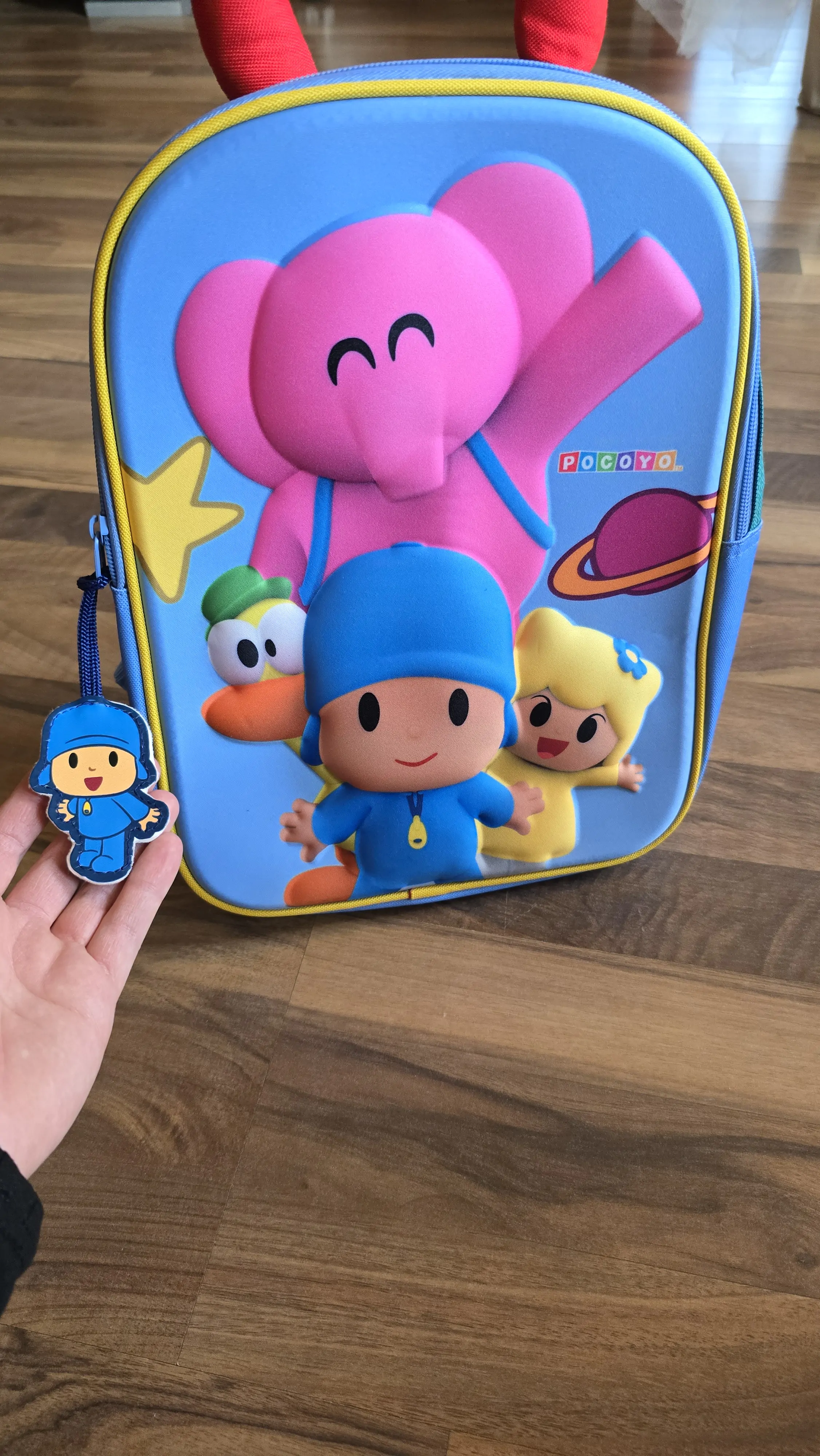 Pocoyo ghiozdan 3D 32cm poza produsului