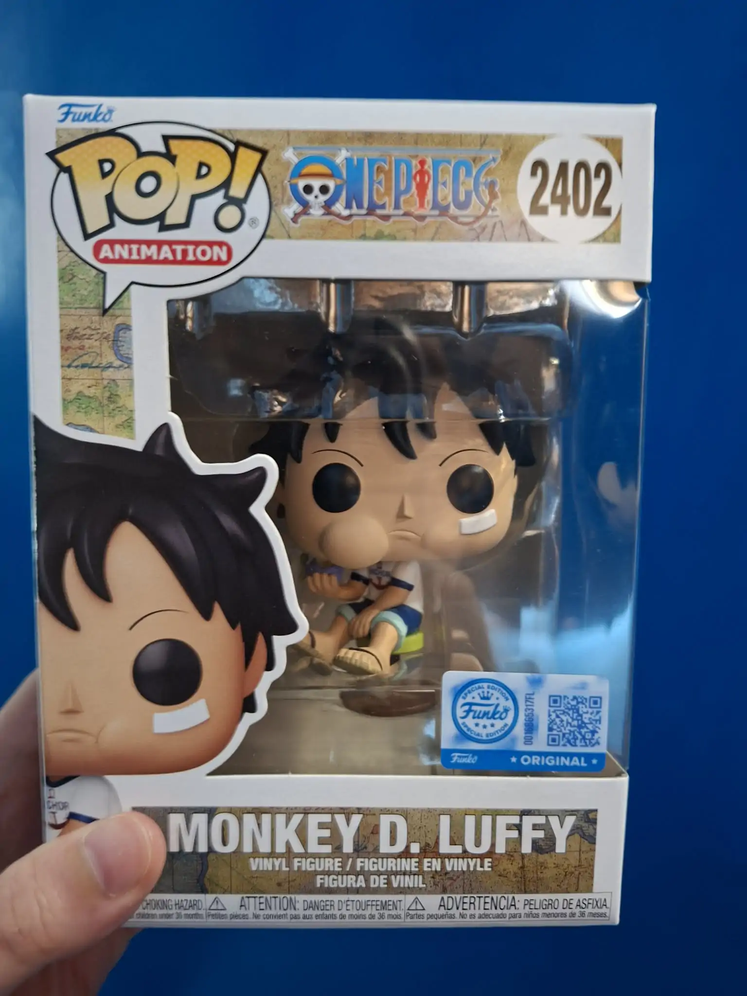 Funko POP figurina One Piece Monkey D. Luffy Exclusive poza produsului