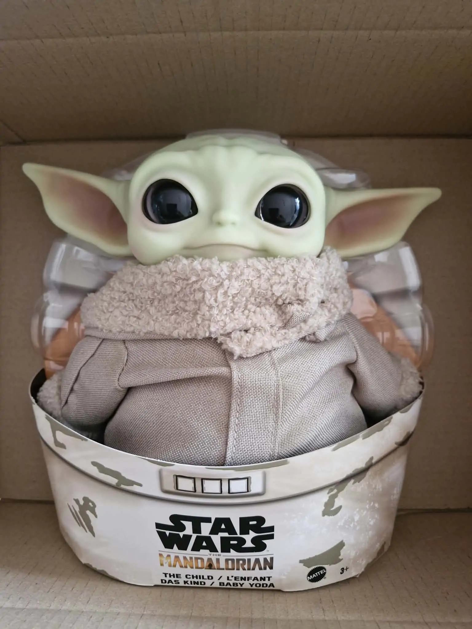 Star Wars The Mandalorian The Child Grogu pluș 28 cm poza produsului