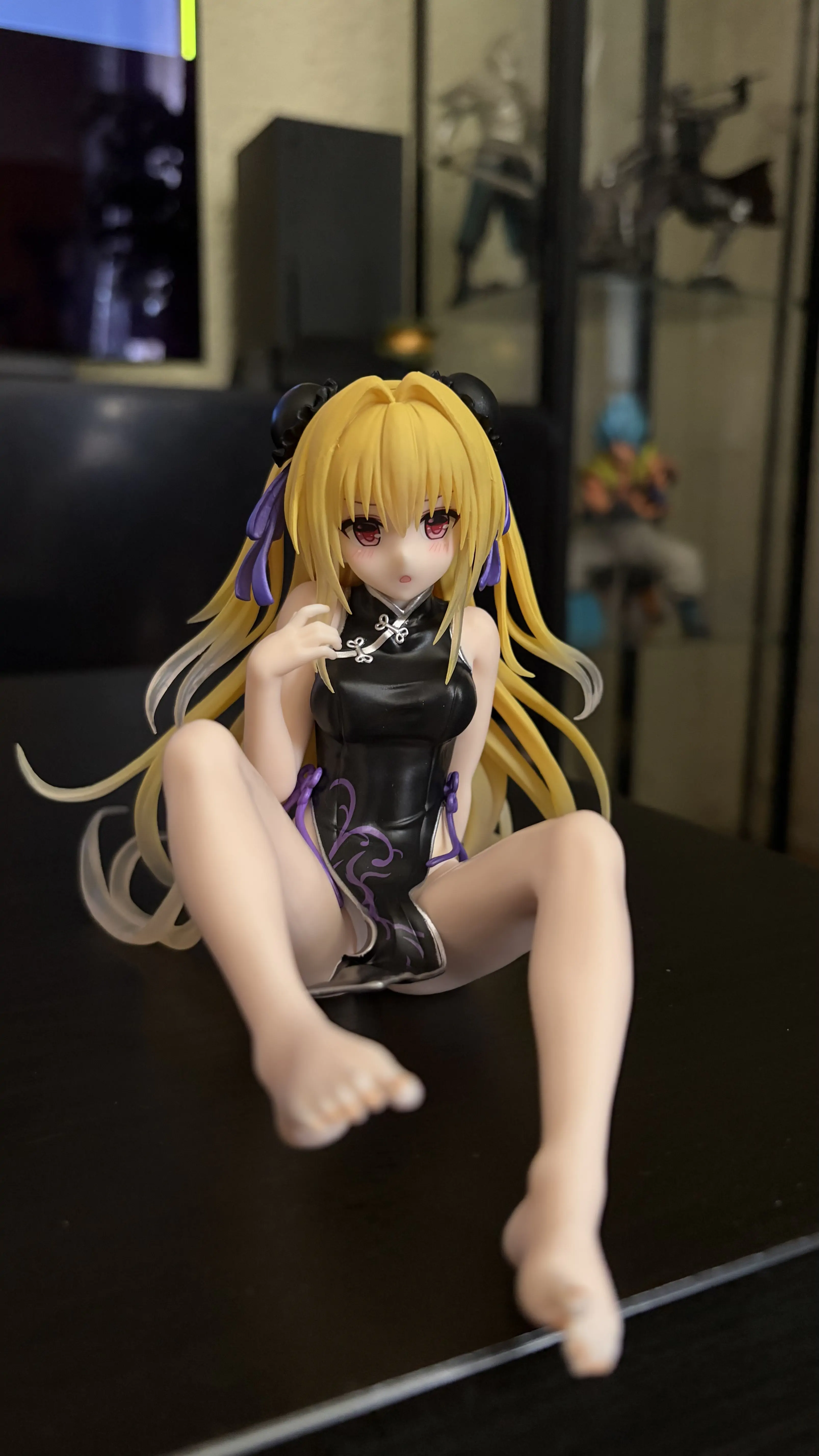To Love-Ru Darkness statuie PVC figurina de birou Golden Darkness (China Dress Ver.) Renewal 13 cm poza produsului