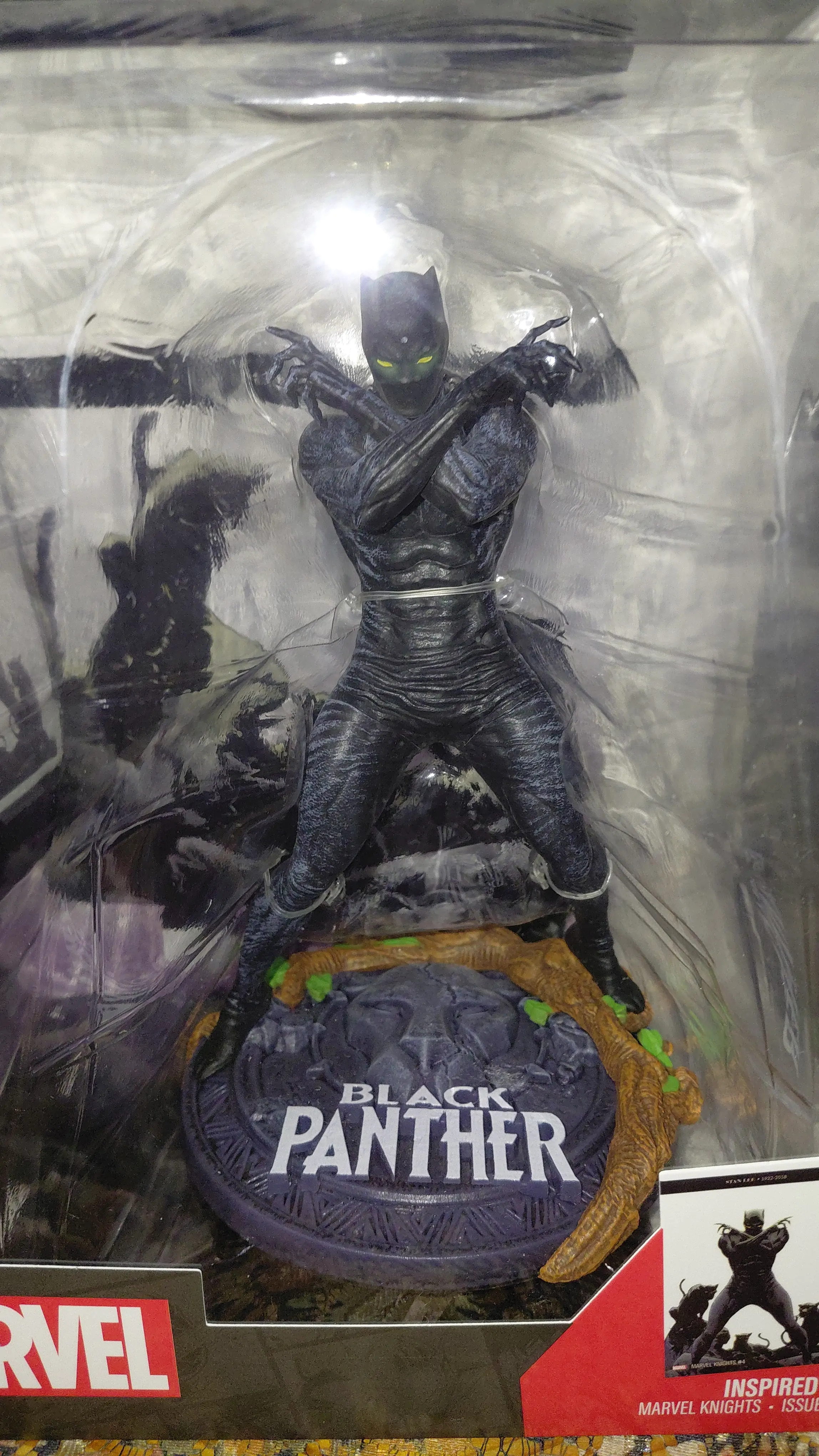 Marvel Collection Statuie PVC 1/10 Black Panther (Marvel Knights #4) 17 cm poza produsului