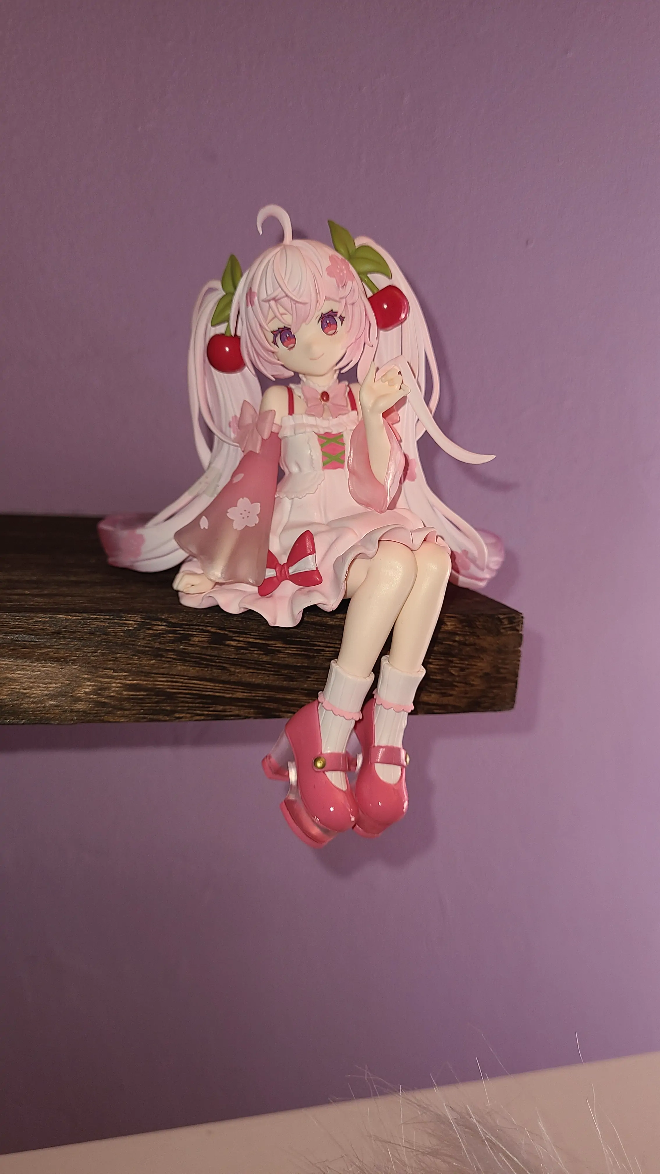 Statuetă PVC Opritor de Tăiței Hatsune Miku Sakura Miku 2025 14 cm poza produsului