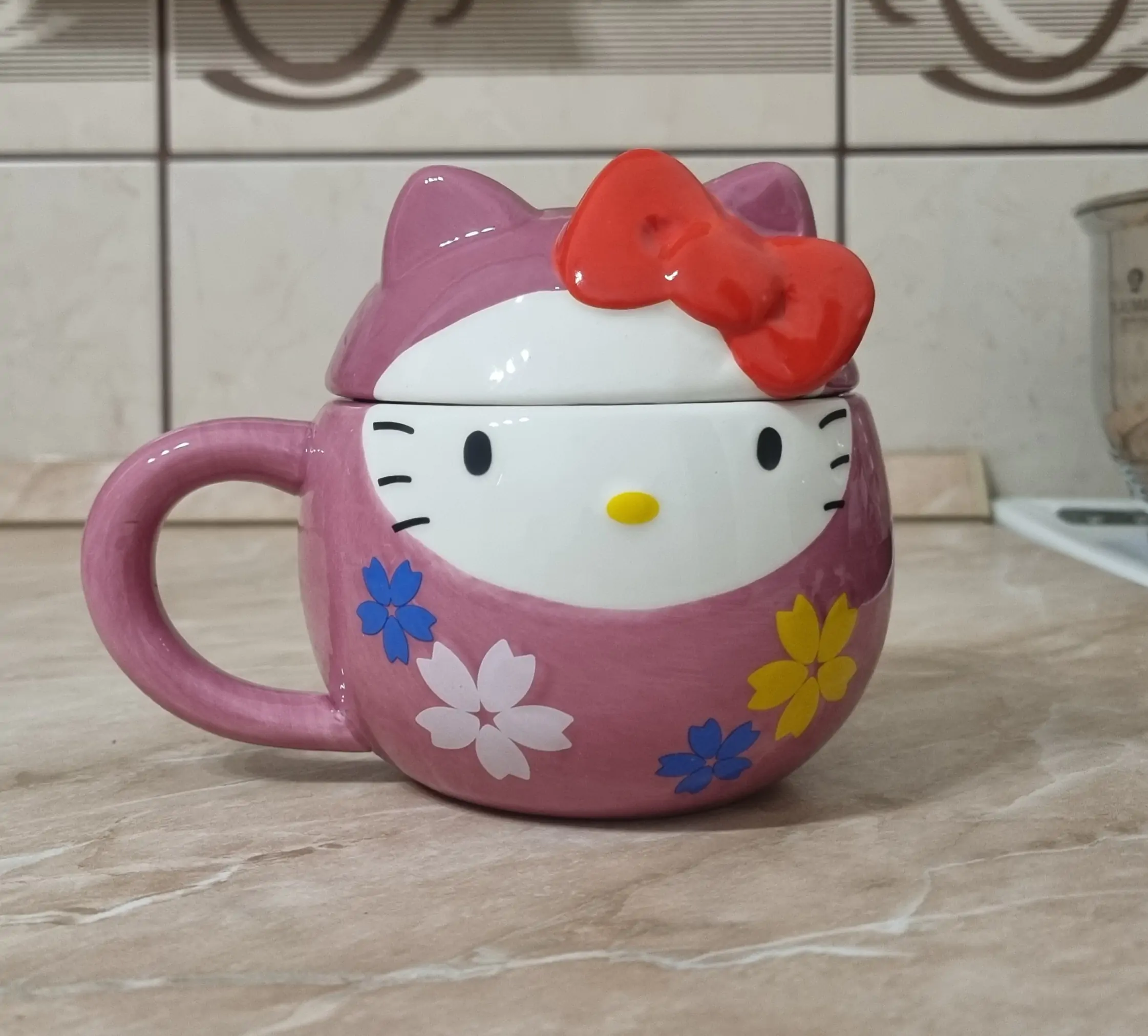 Sanrio 3D Cană Hello Kitty Kitty Daruma poza produsului