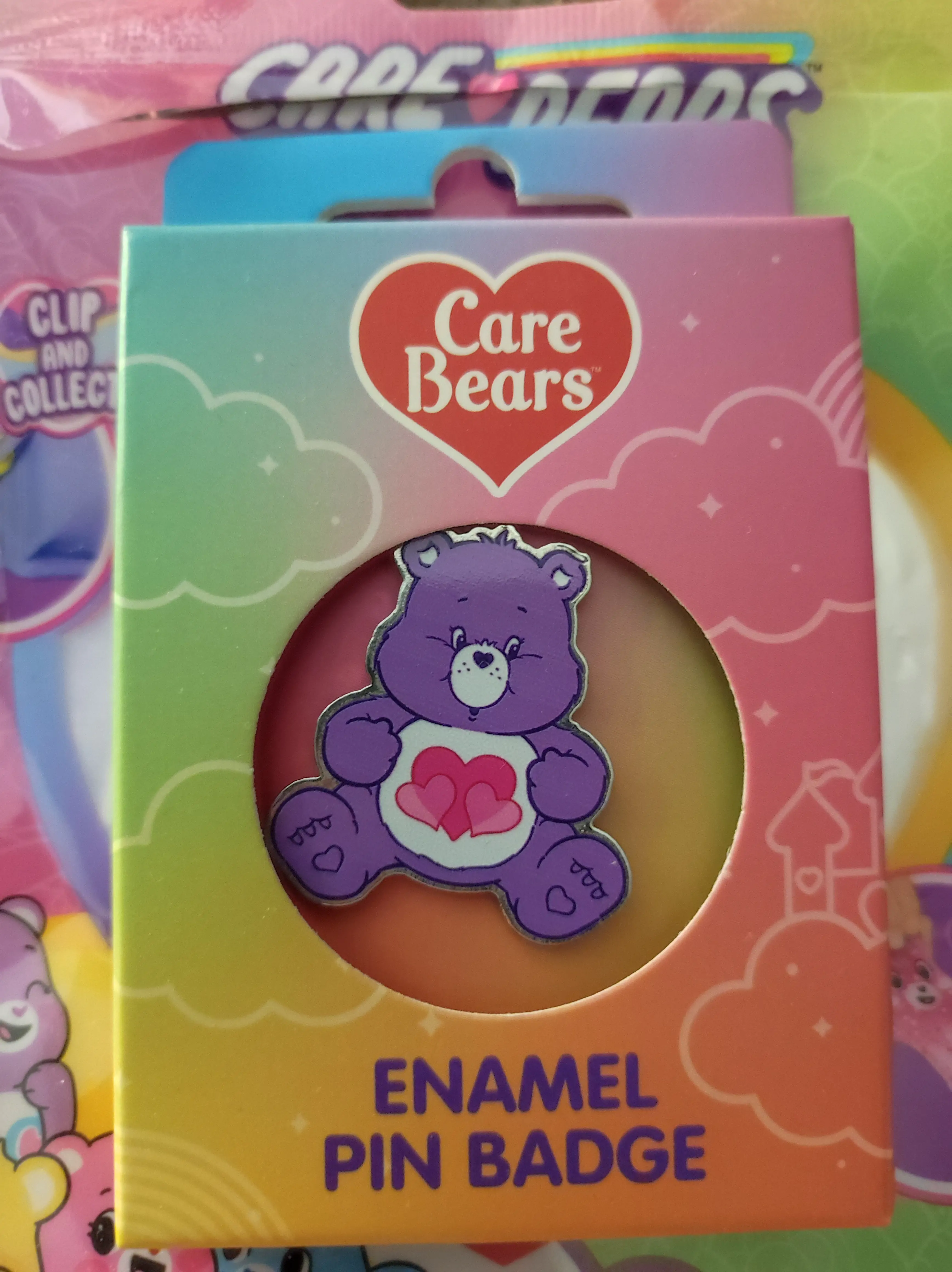 Care Bears Enamel Pin Badge Harmony Bear poza produsului